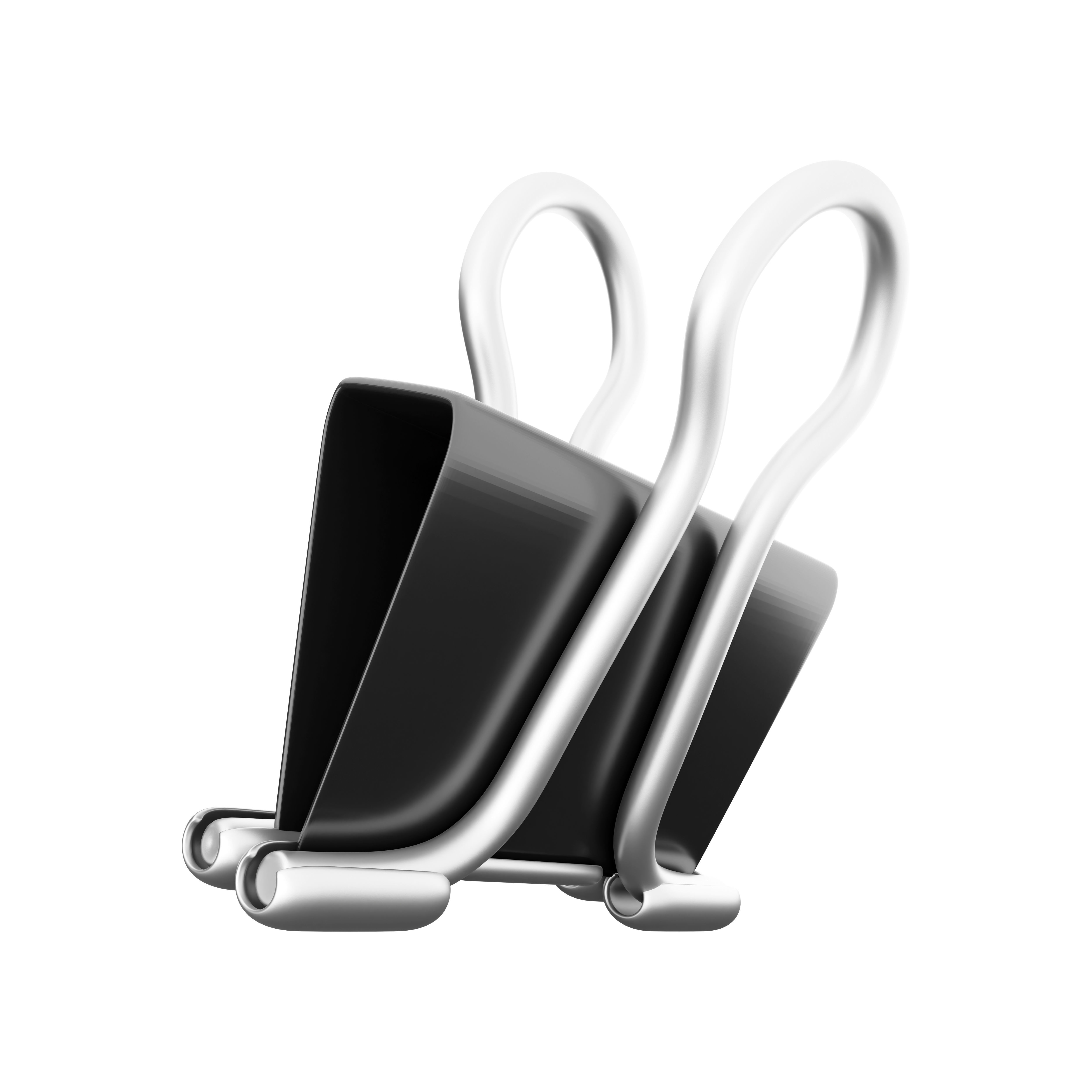 3d binder clip cartoon icon 3D model | CGTrader