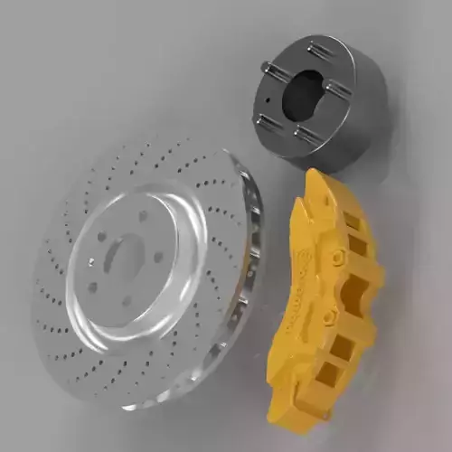 Brake Set 3D print model