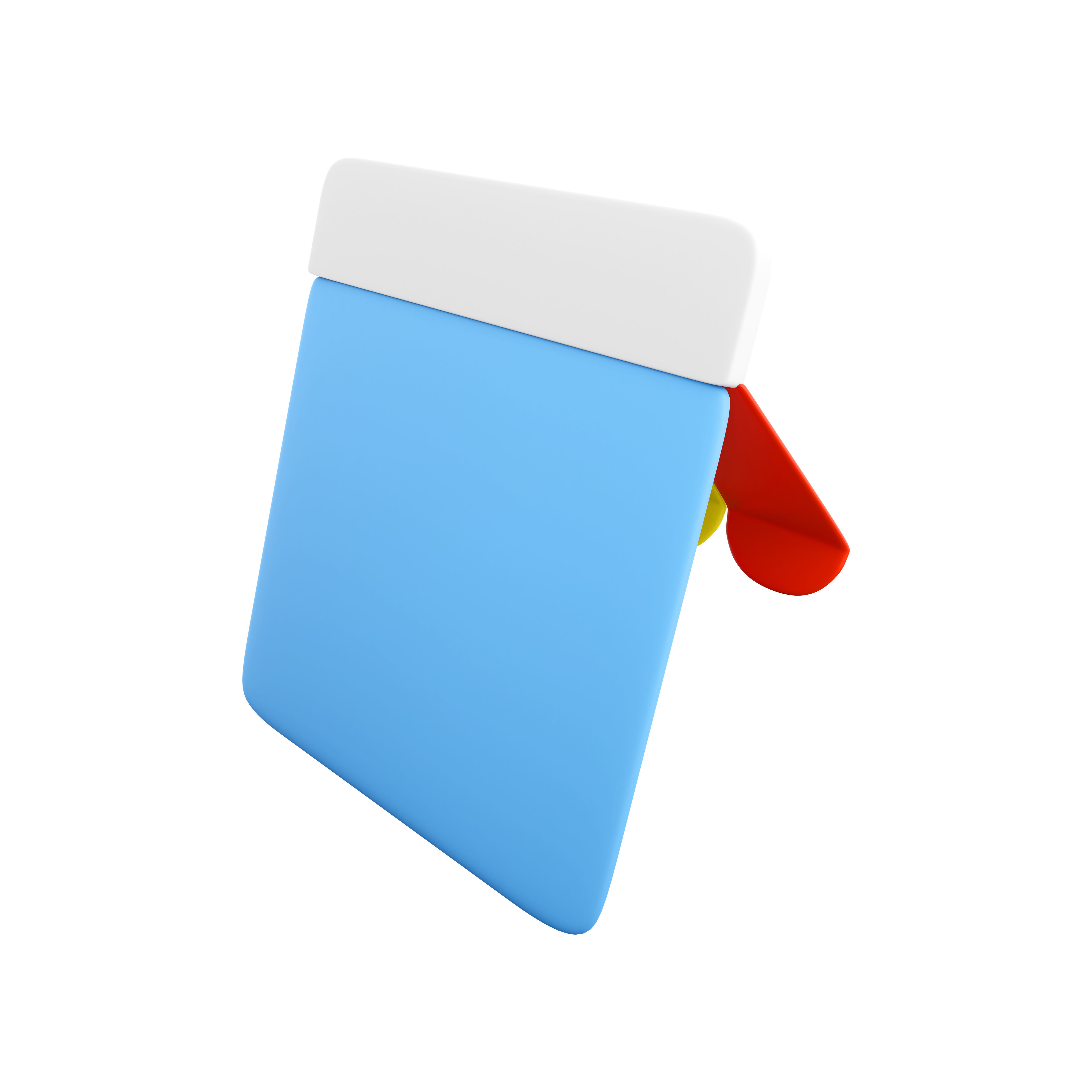 3d Online shopping cartoon icon 3D model_2