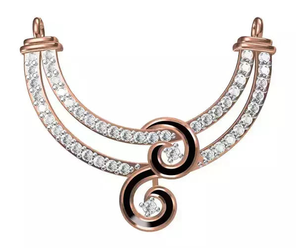 Women Pendant Necklace STL JCD Details