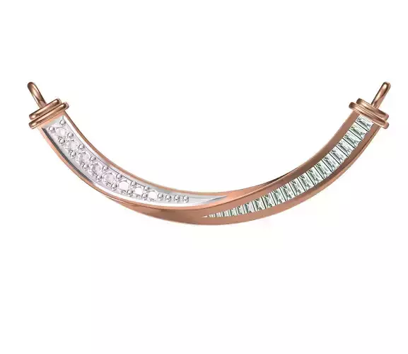 Women Pendant Necklace STL JCD Details