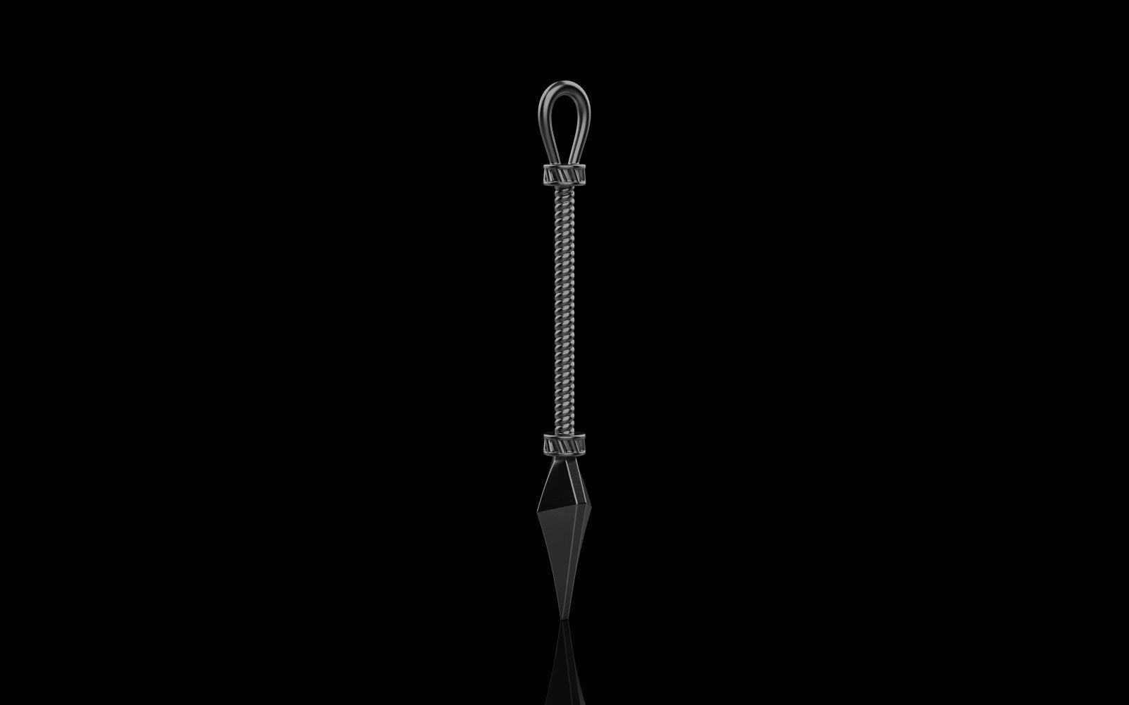 Spear pendant model 363 3D print model_25