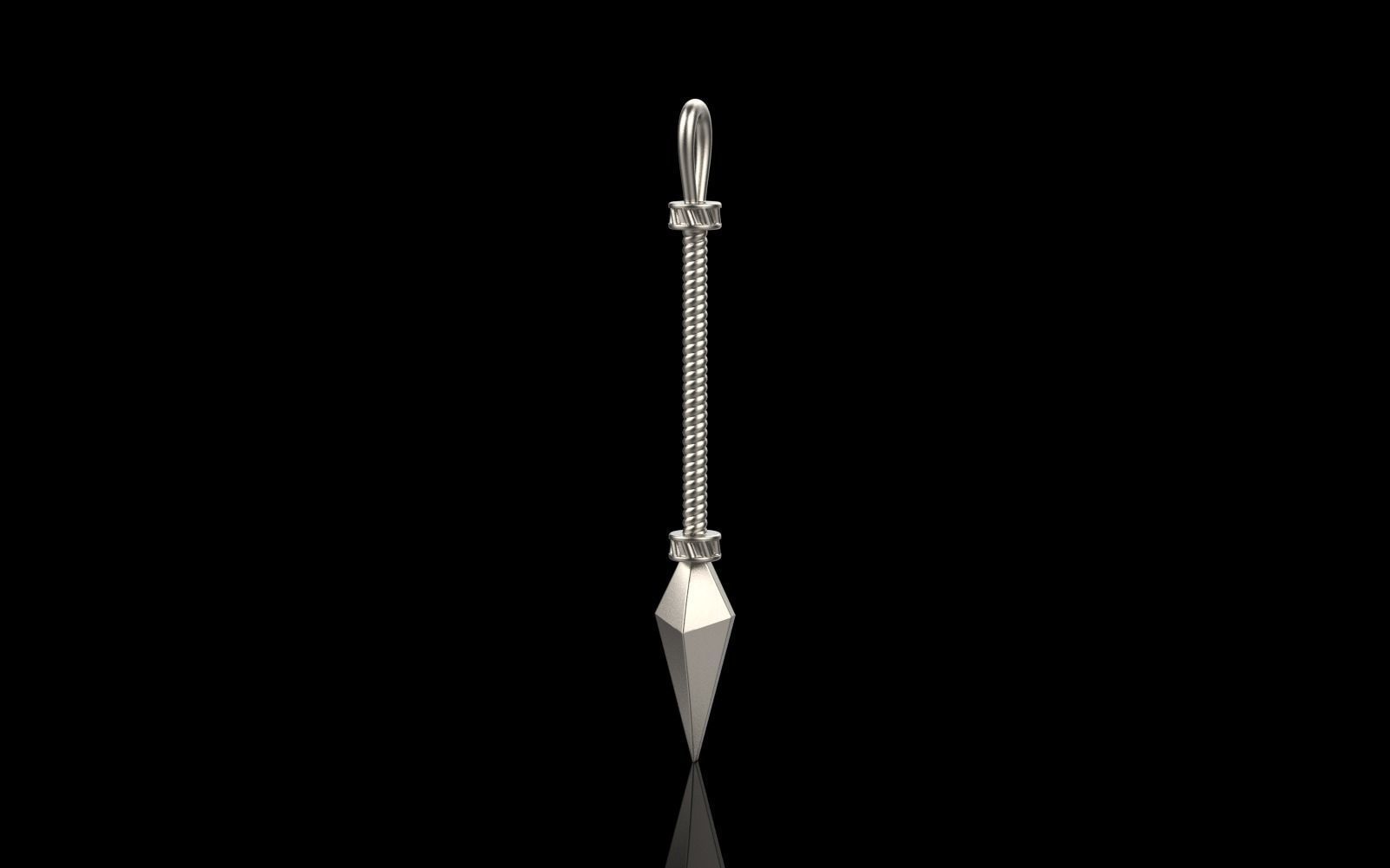 Spear pendant model 363 3D print model_1