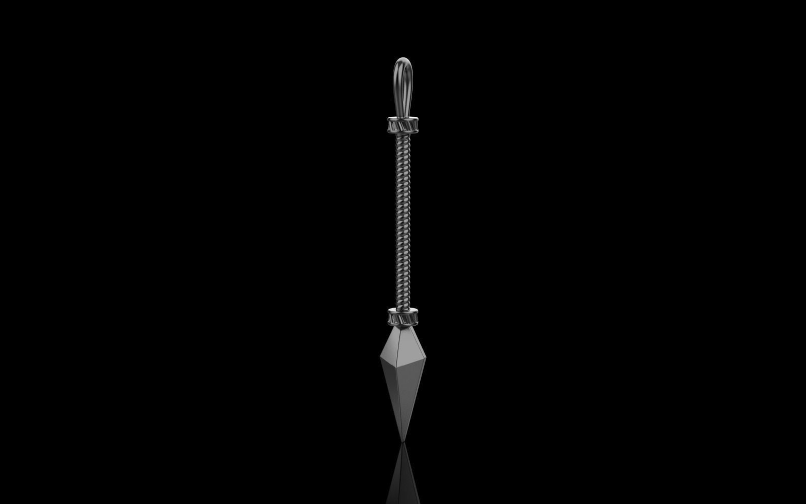 Spear pendant model 363 3D print model_18