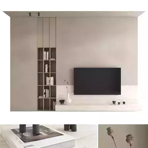TV wall set 50