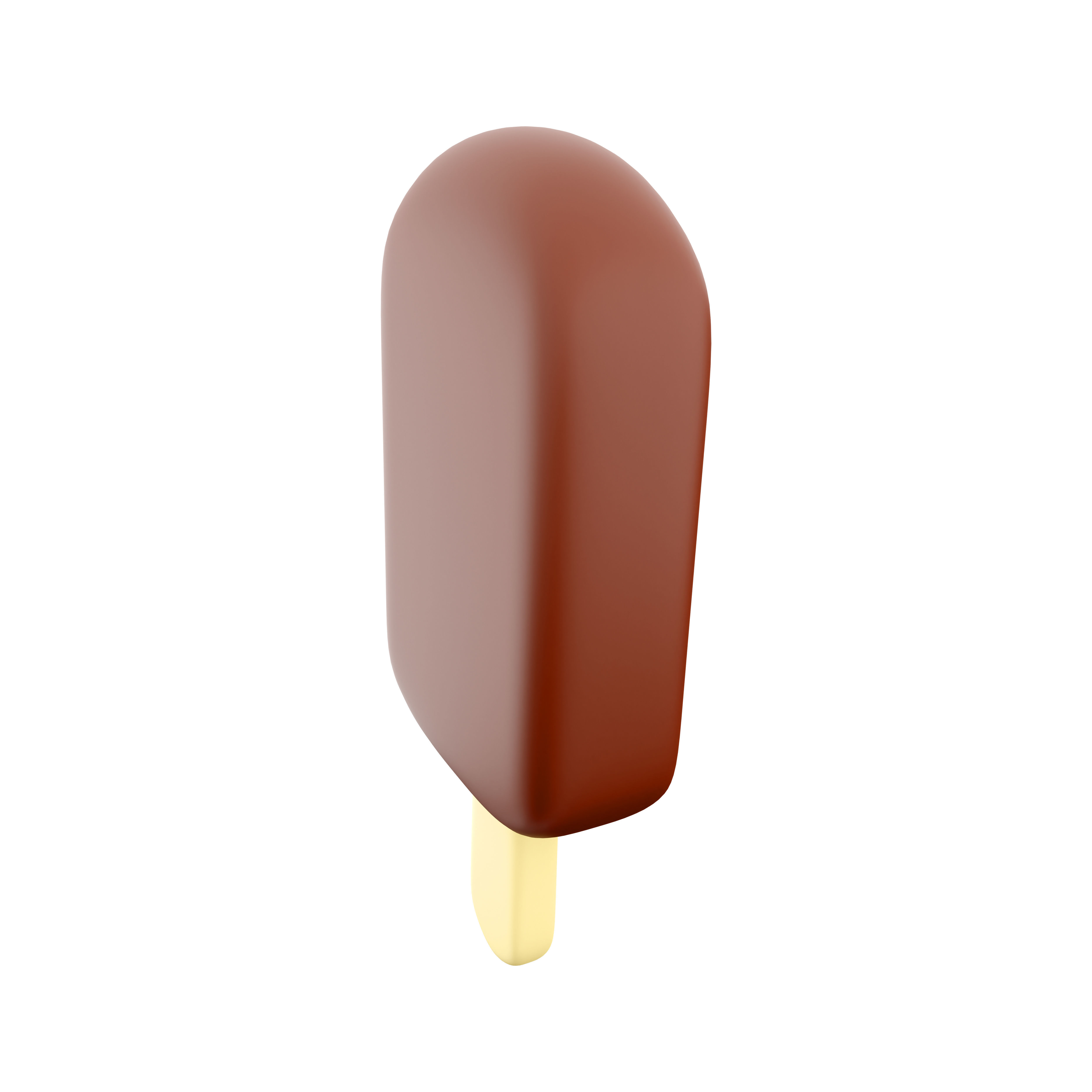 3d r stick ice cream chocolate 3D model_4