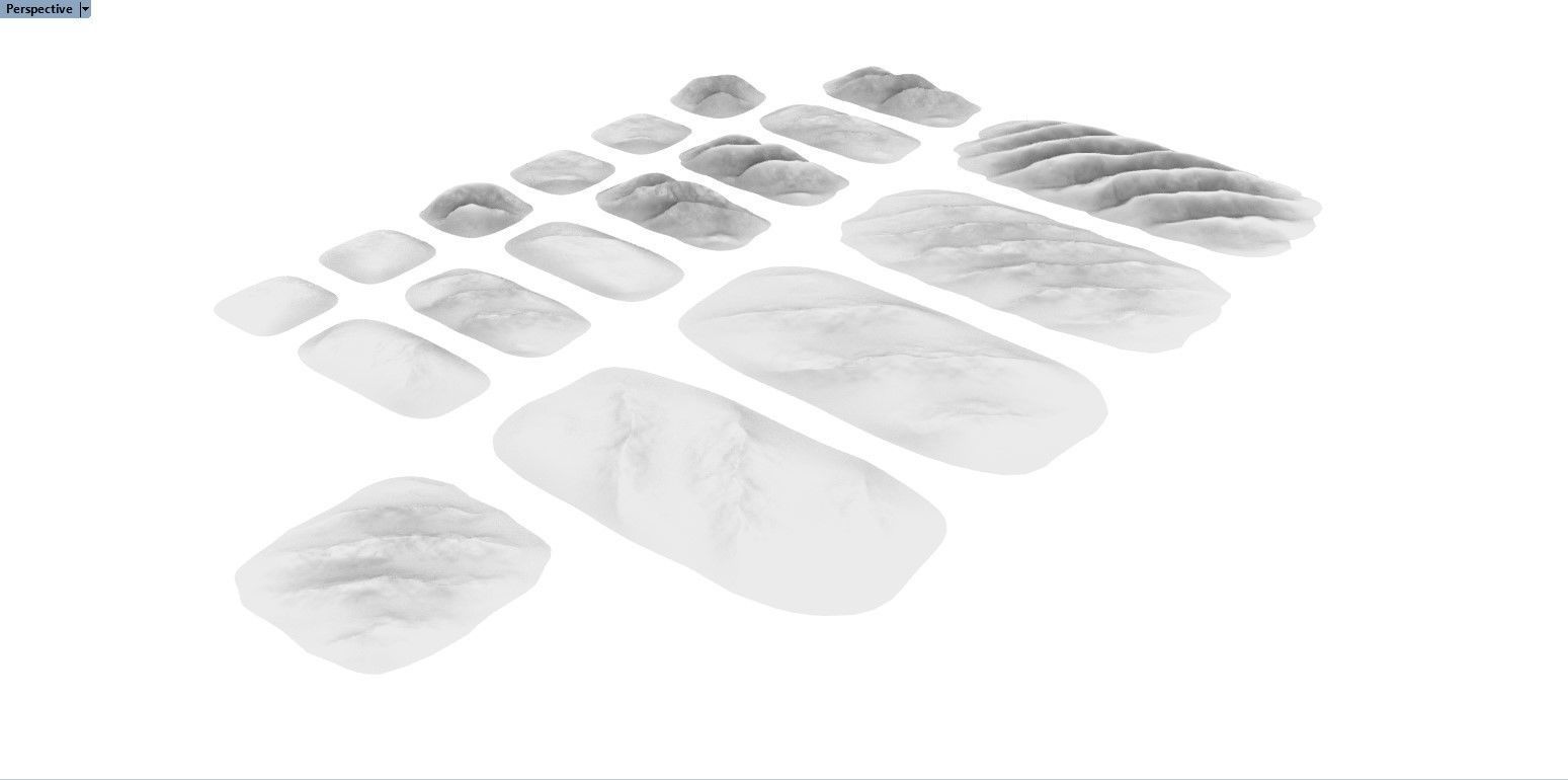 Rocky and Sandy Cross Landscapes 3D print model_5