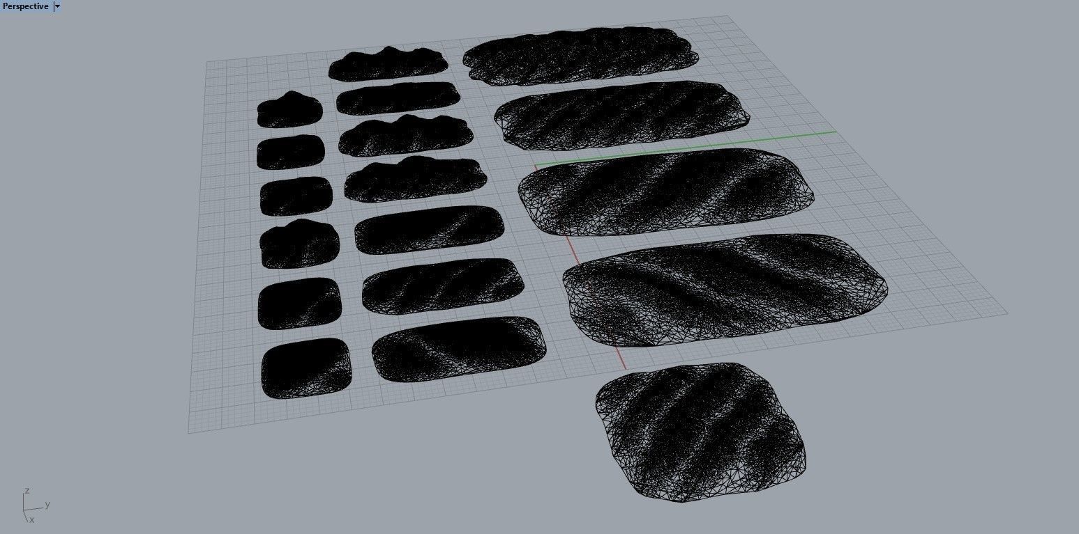 Rocky and Sandy Cross Landscapes 3D print model_3