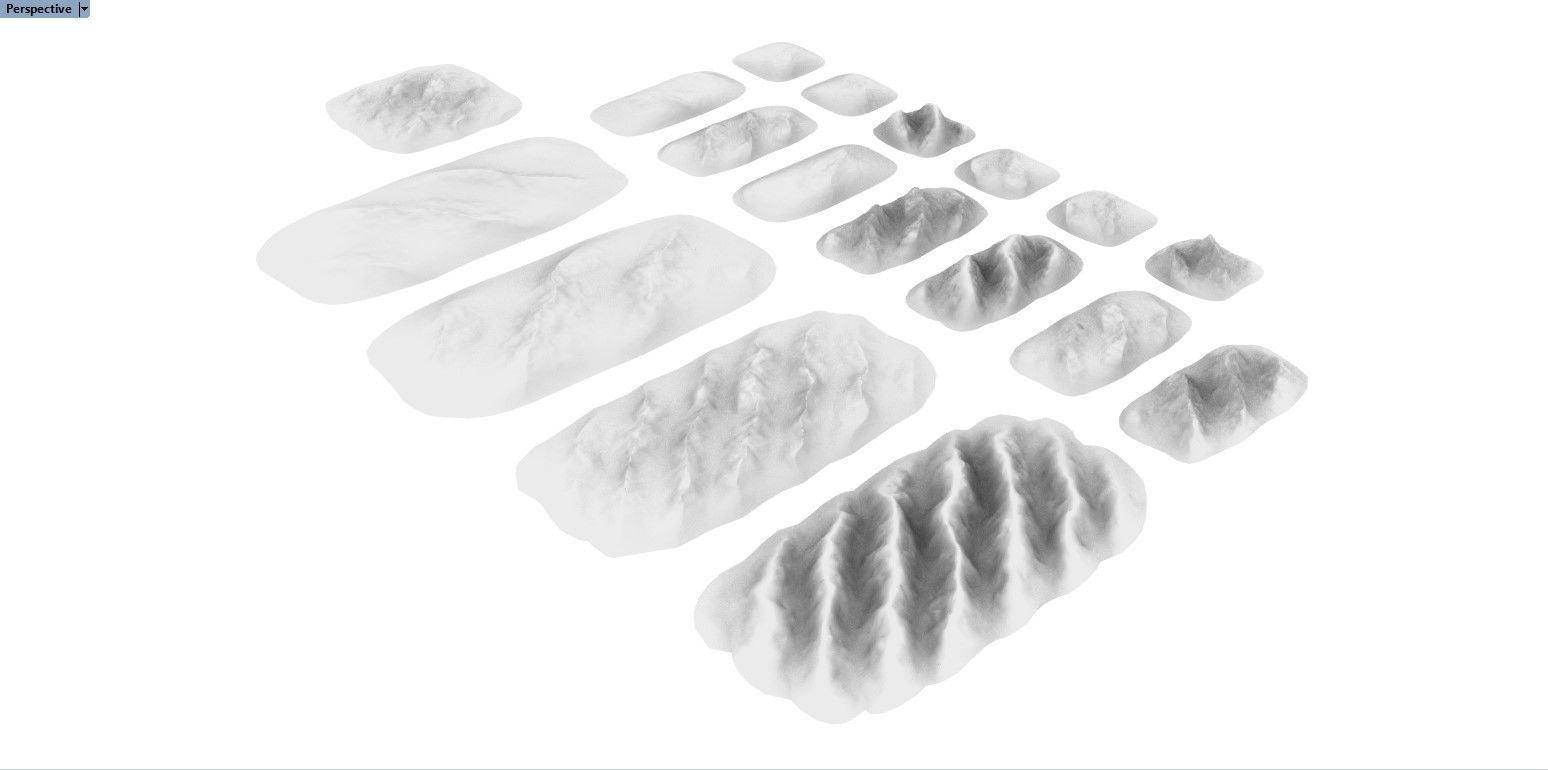 Rocky and Sandy Cross Landscapes 3D print model_9