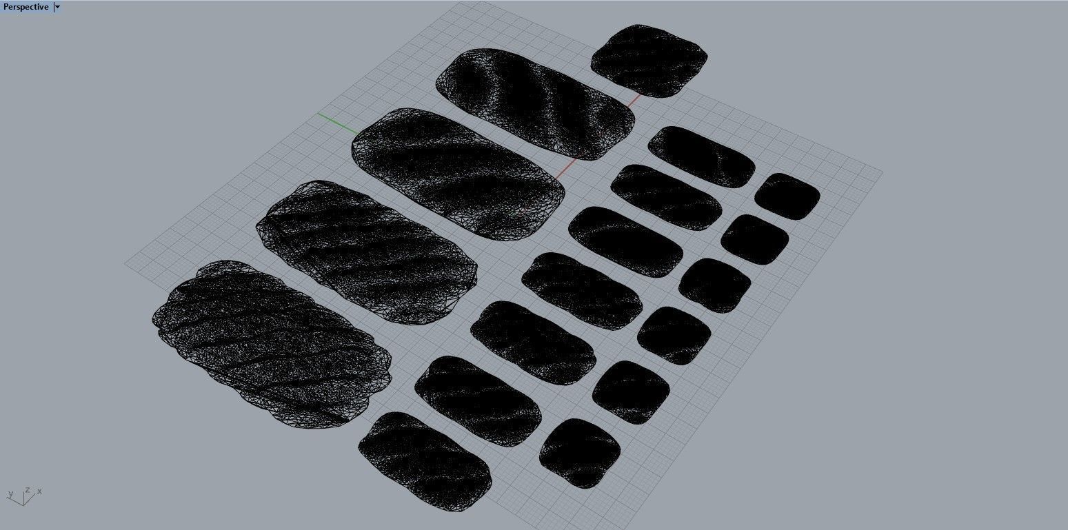 Rocky and Sandy Cross Landscapes 3D print model_12