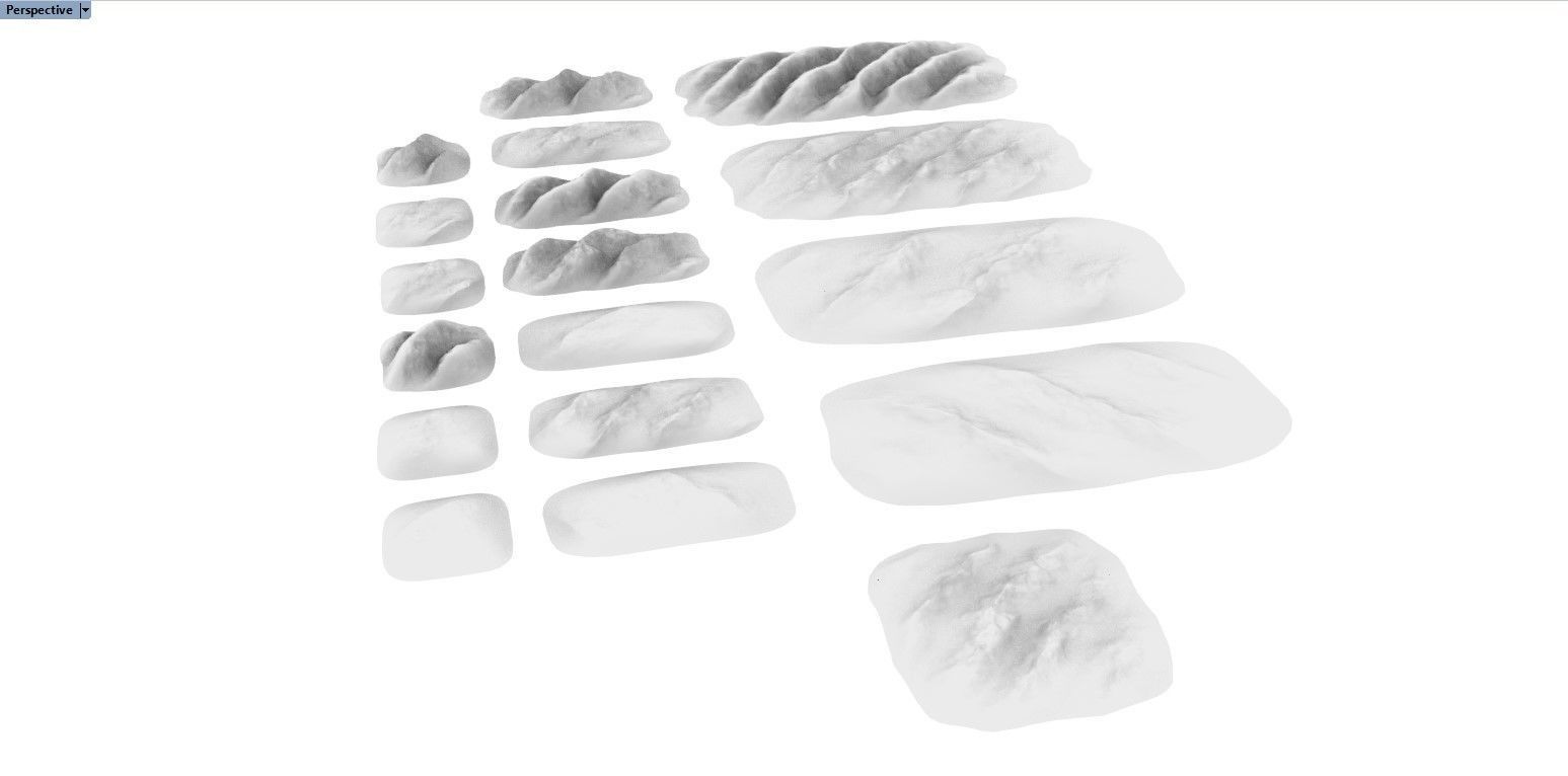 Rocky and Sandy Cross Landscapes 3D print model_4