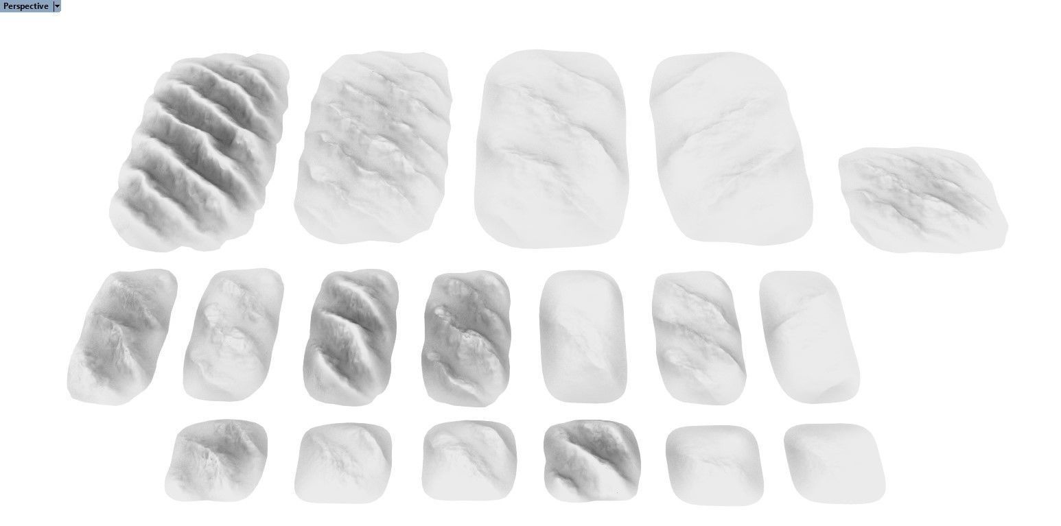 Rocky and Sandy Cross Landscapes 3D print model_15