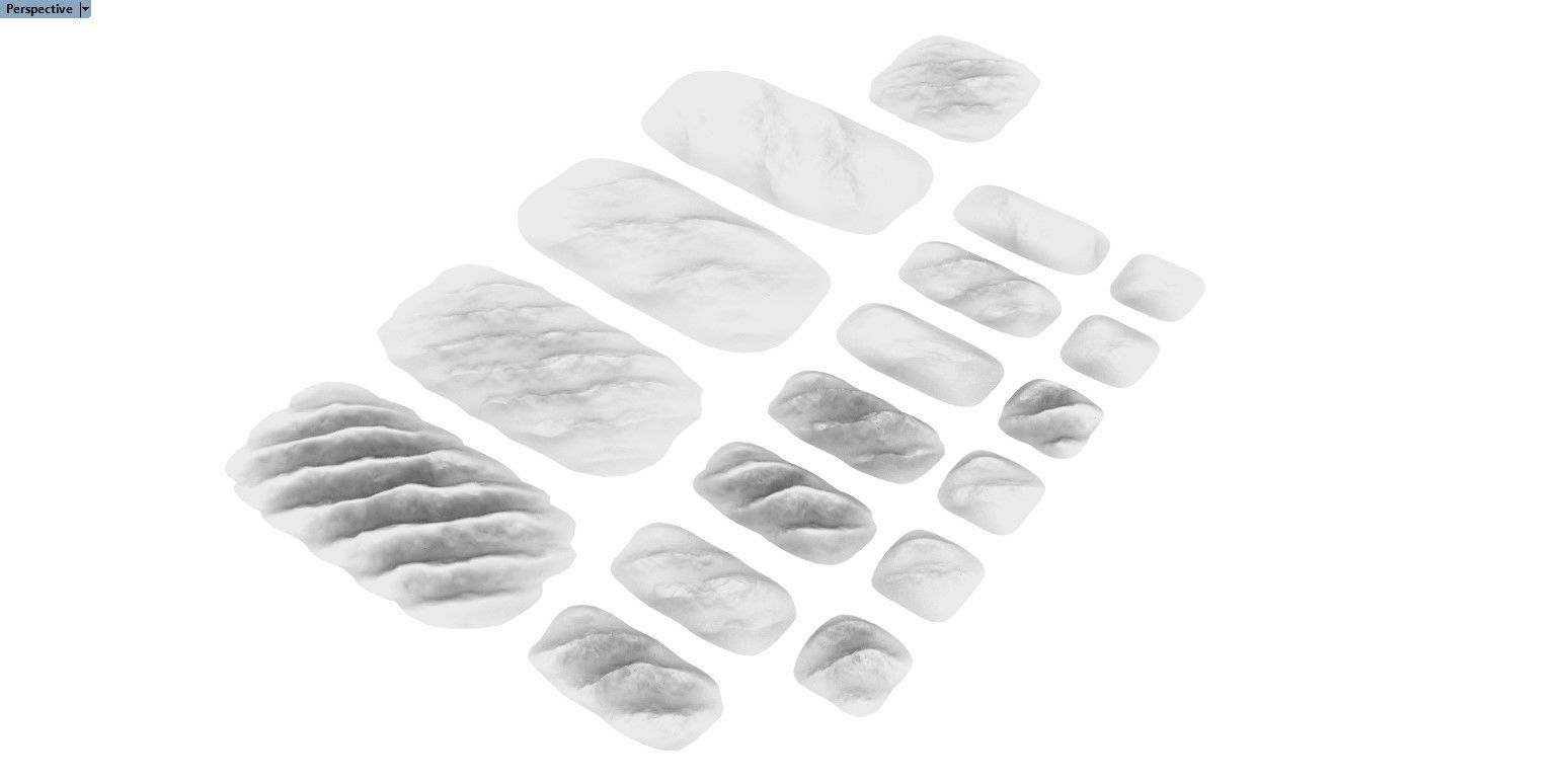 Rocky and Sandy Cross Landscapes 3D print model_11