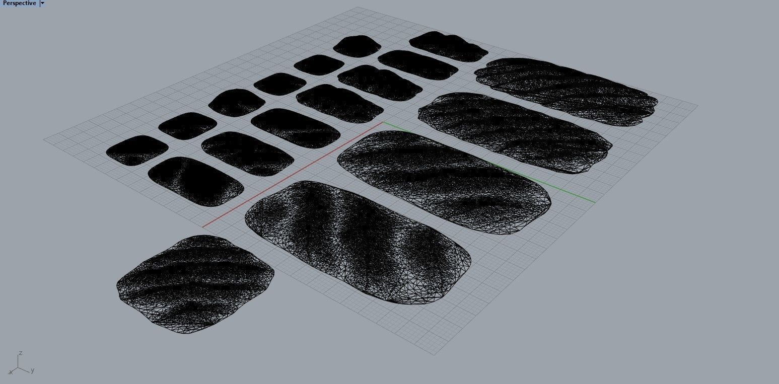 Rocky and Sandy Cross Landscapes 3D print model_6