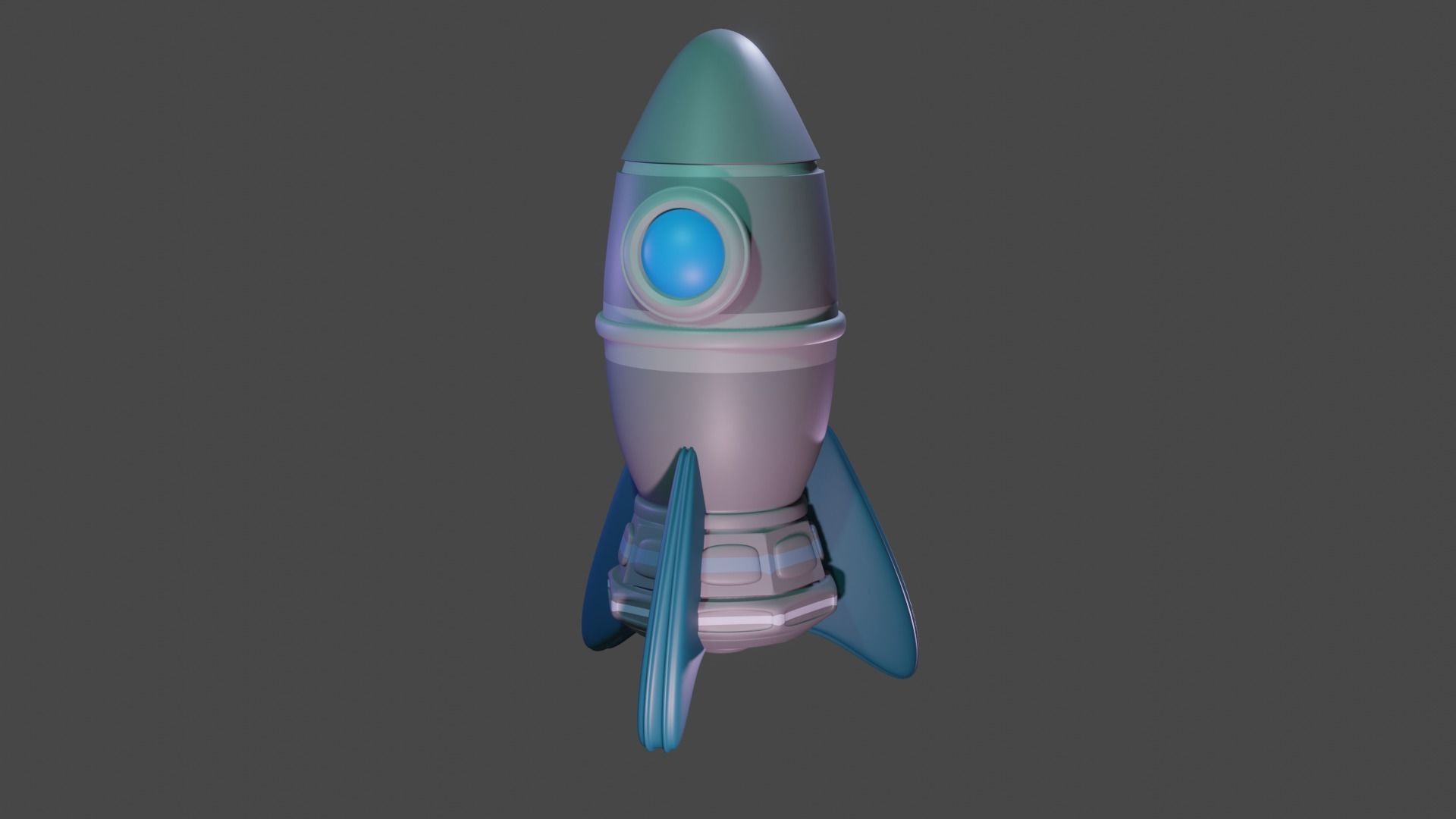Rocket  3D model_1
