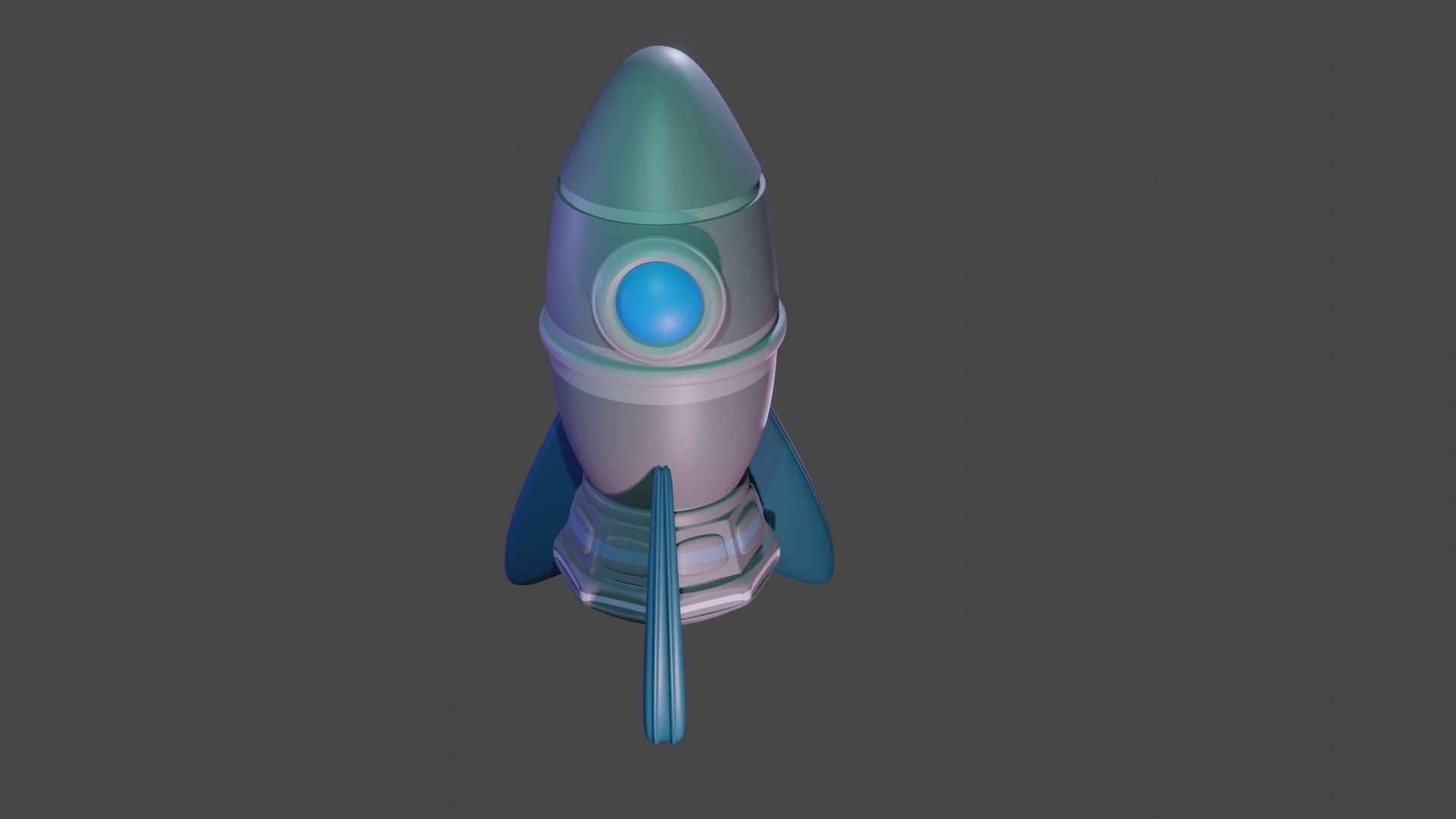 Rocket  3D model_3