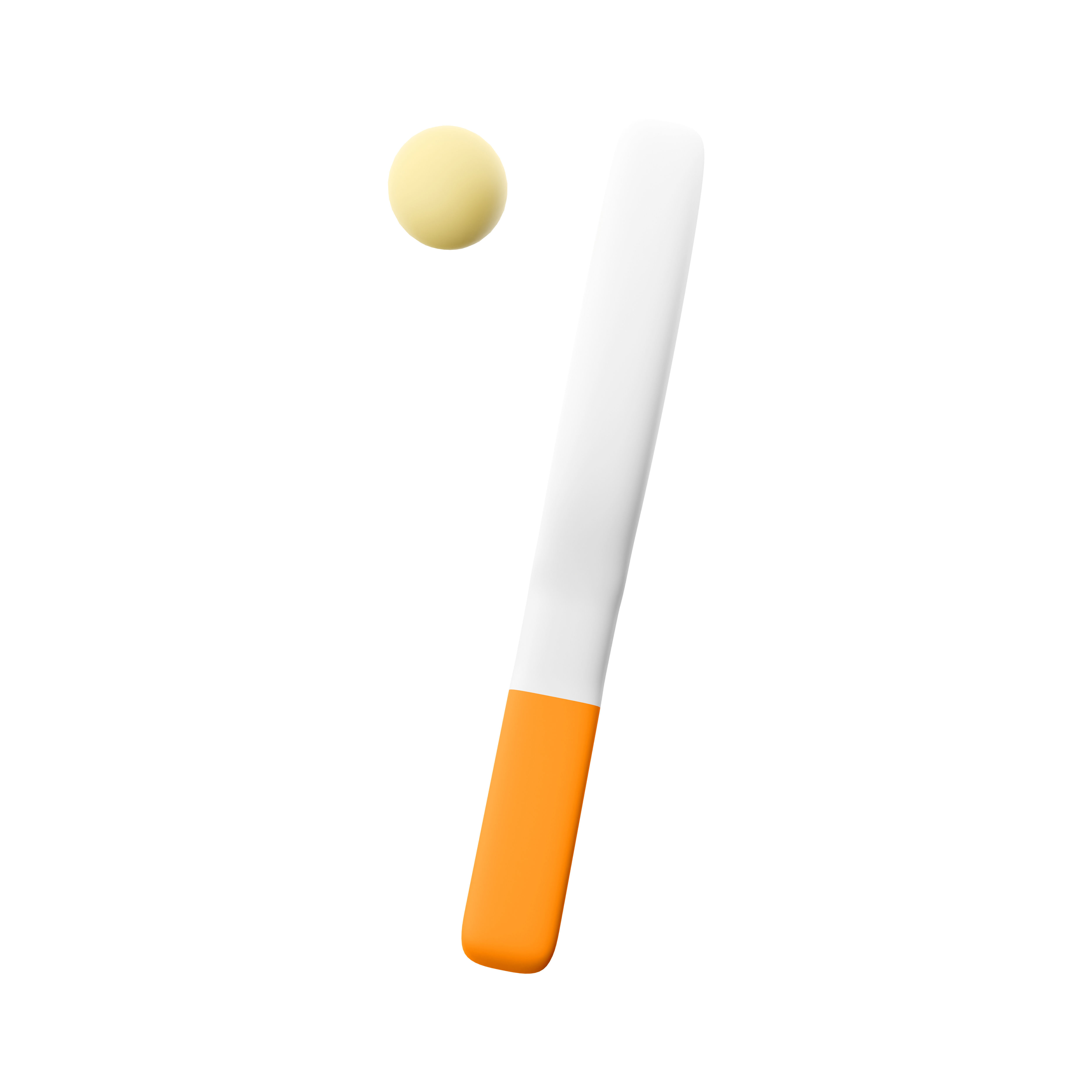 3d  tennis racket and ball 3D model_5