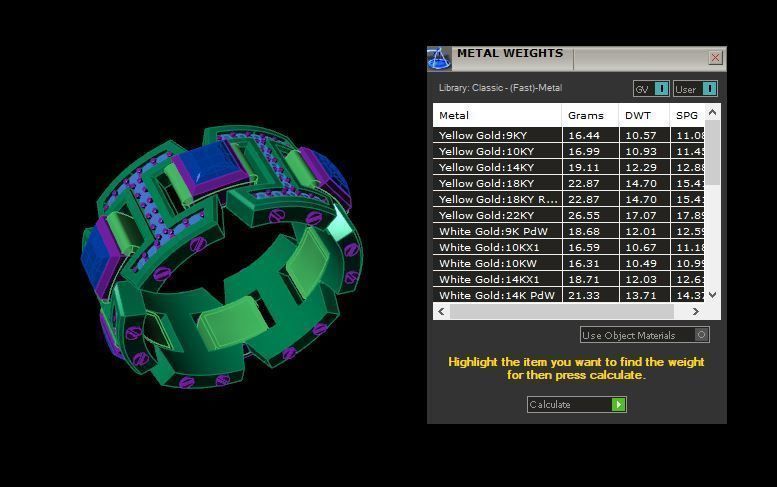 Rings 3D print model_4