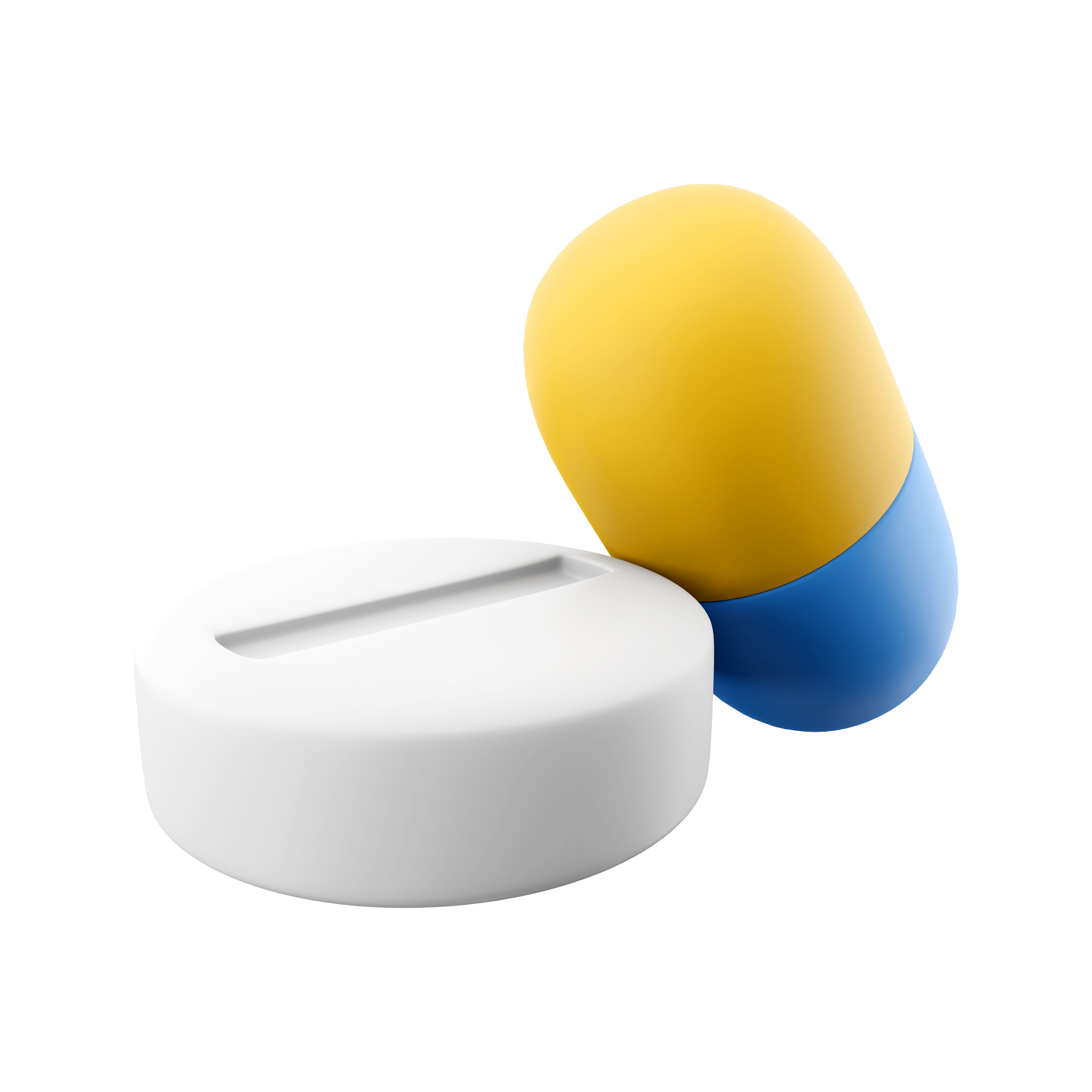 3d  capsule pill 3D model_4