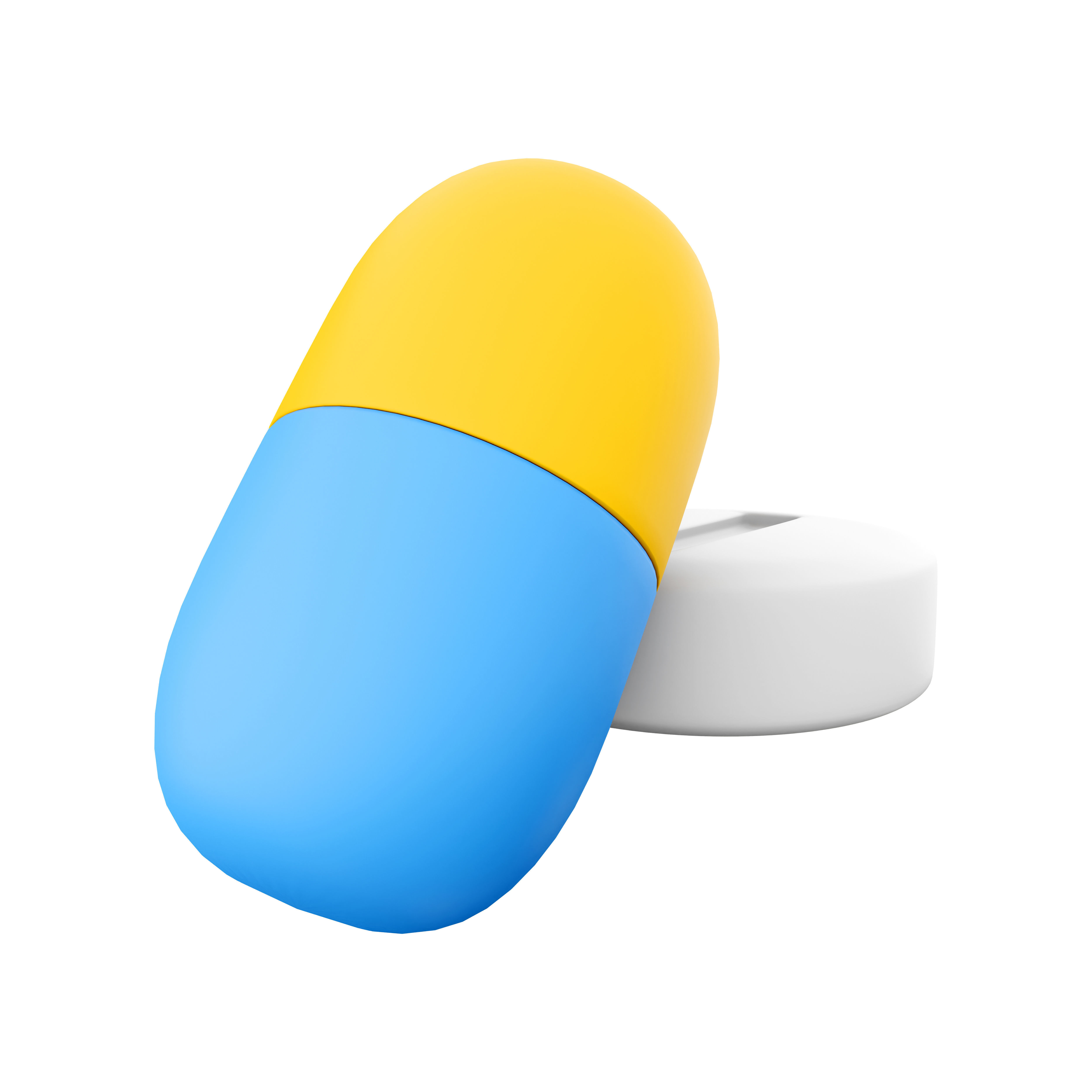 3d  capsule pill 3D model_5