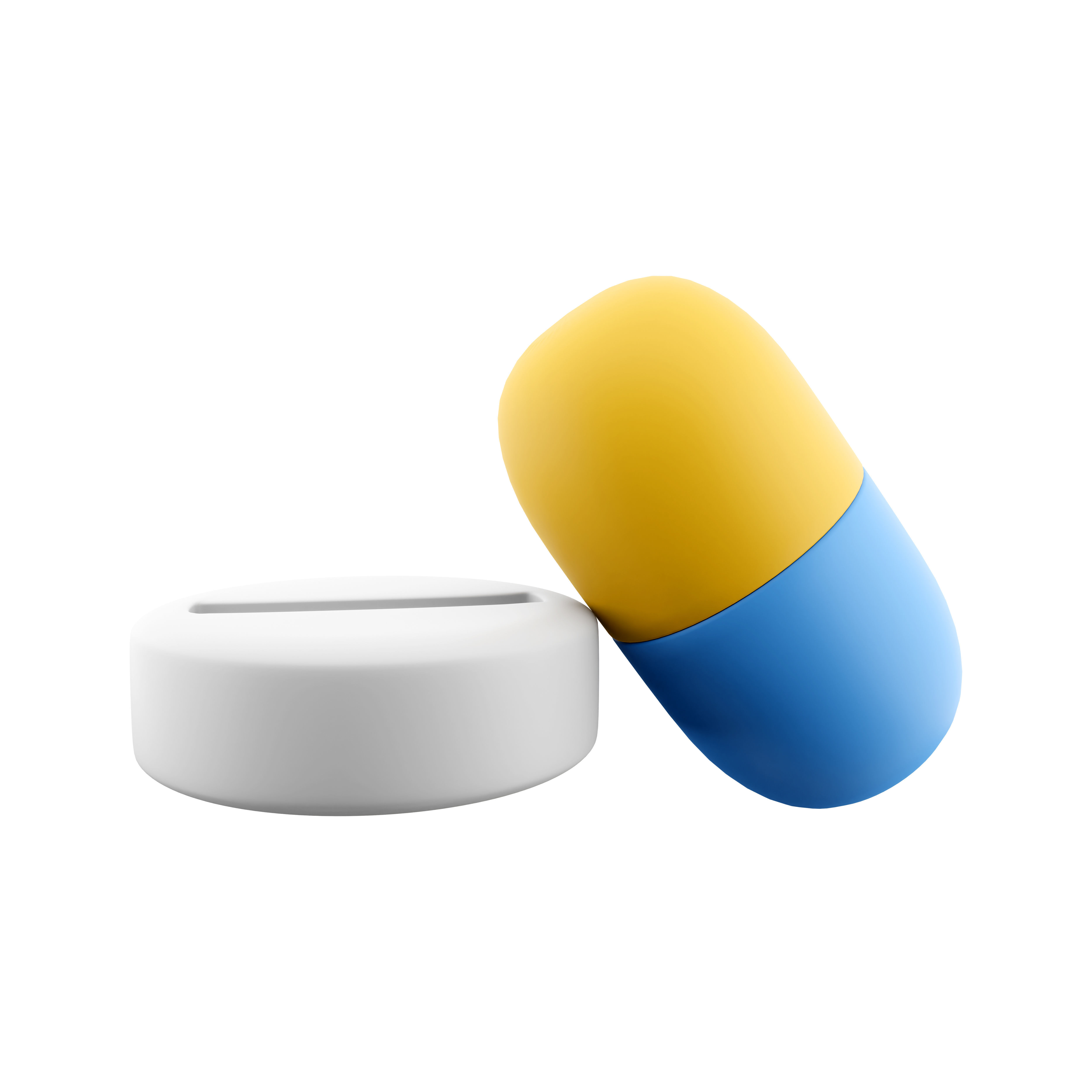 3d  capsule pill 3D model_2