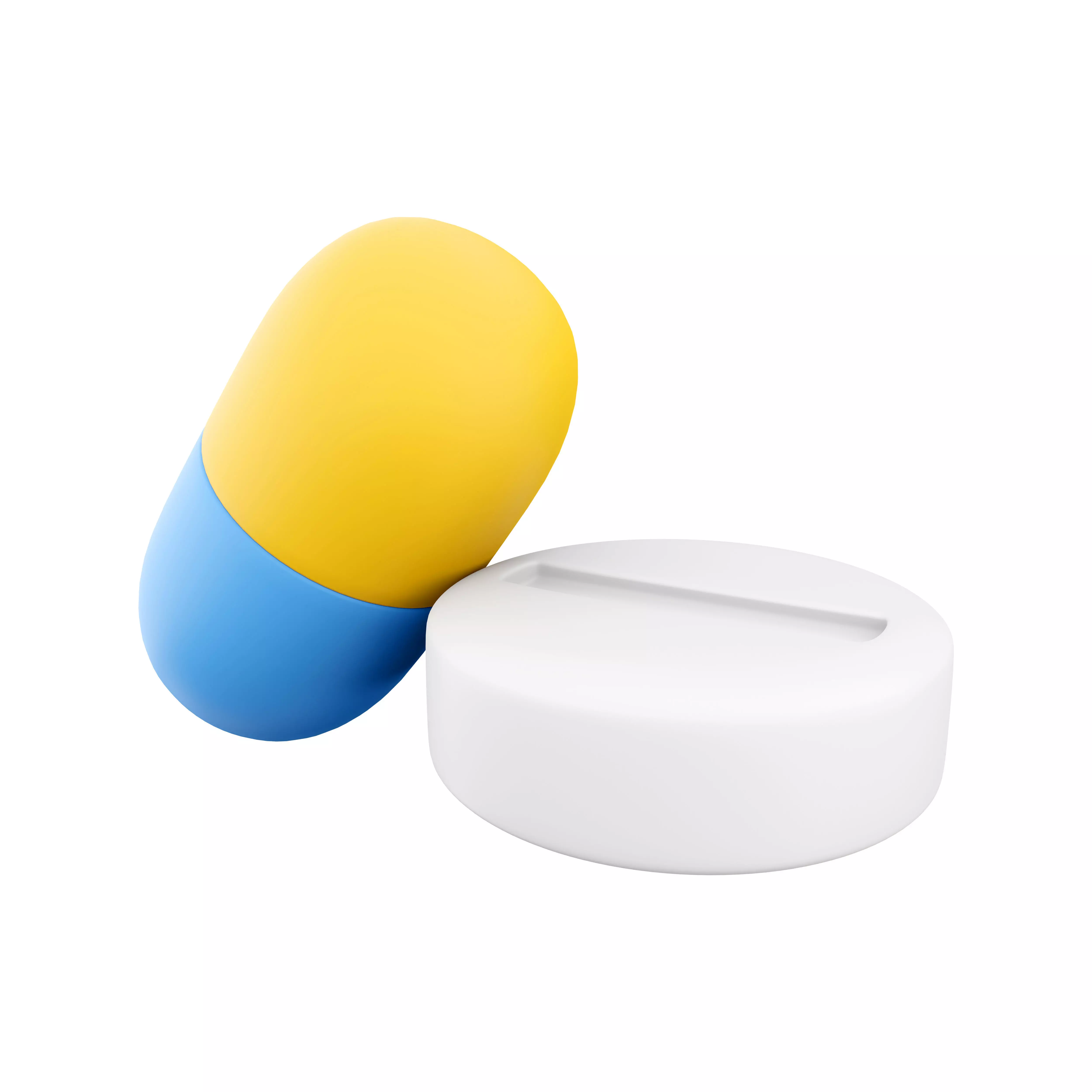 3d  capsule pill 3D model_0