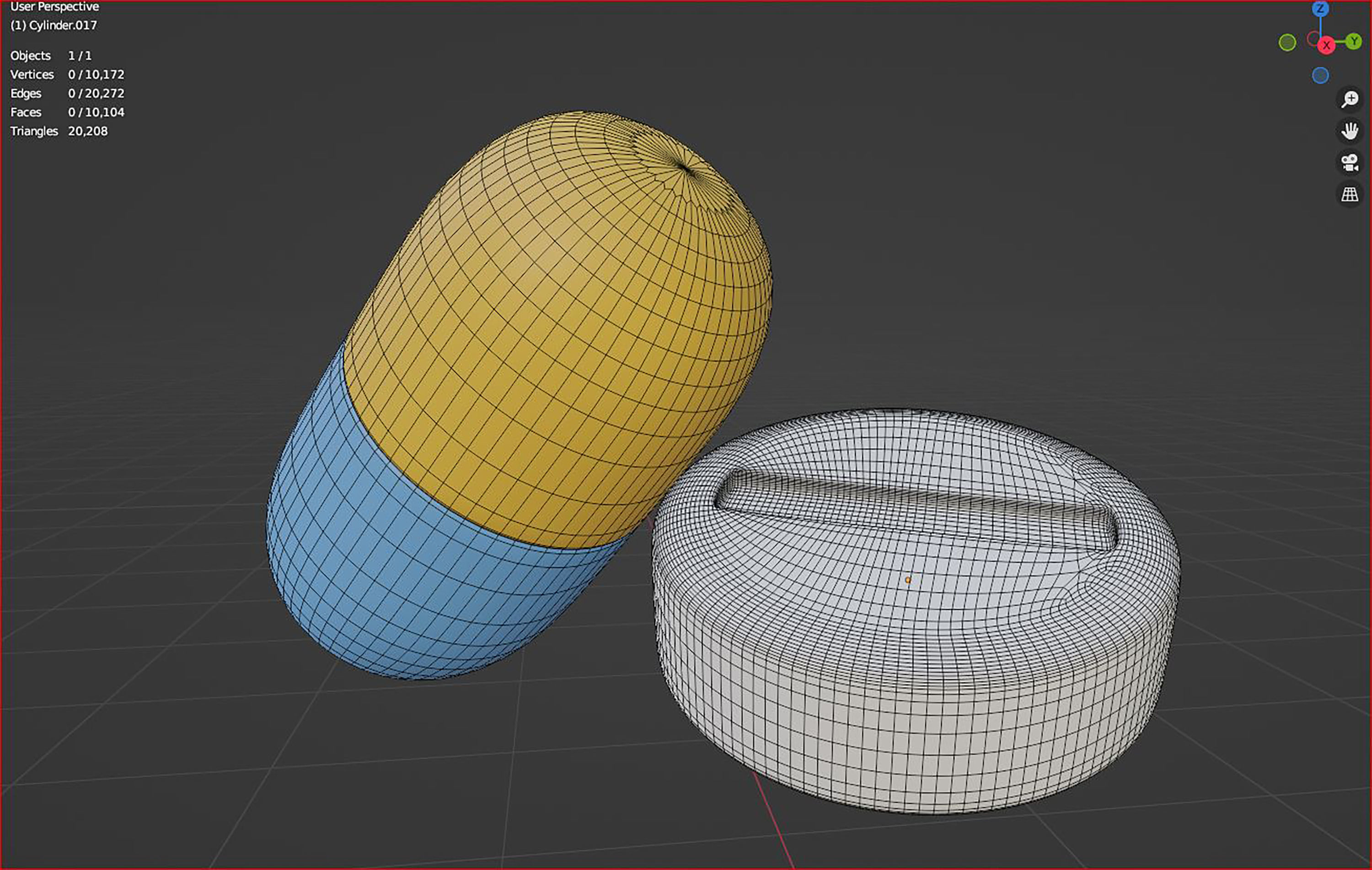 3d  capsule pill 3D model_6