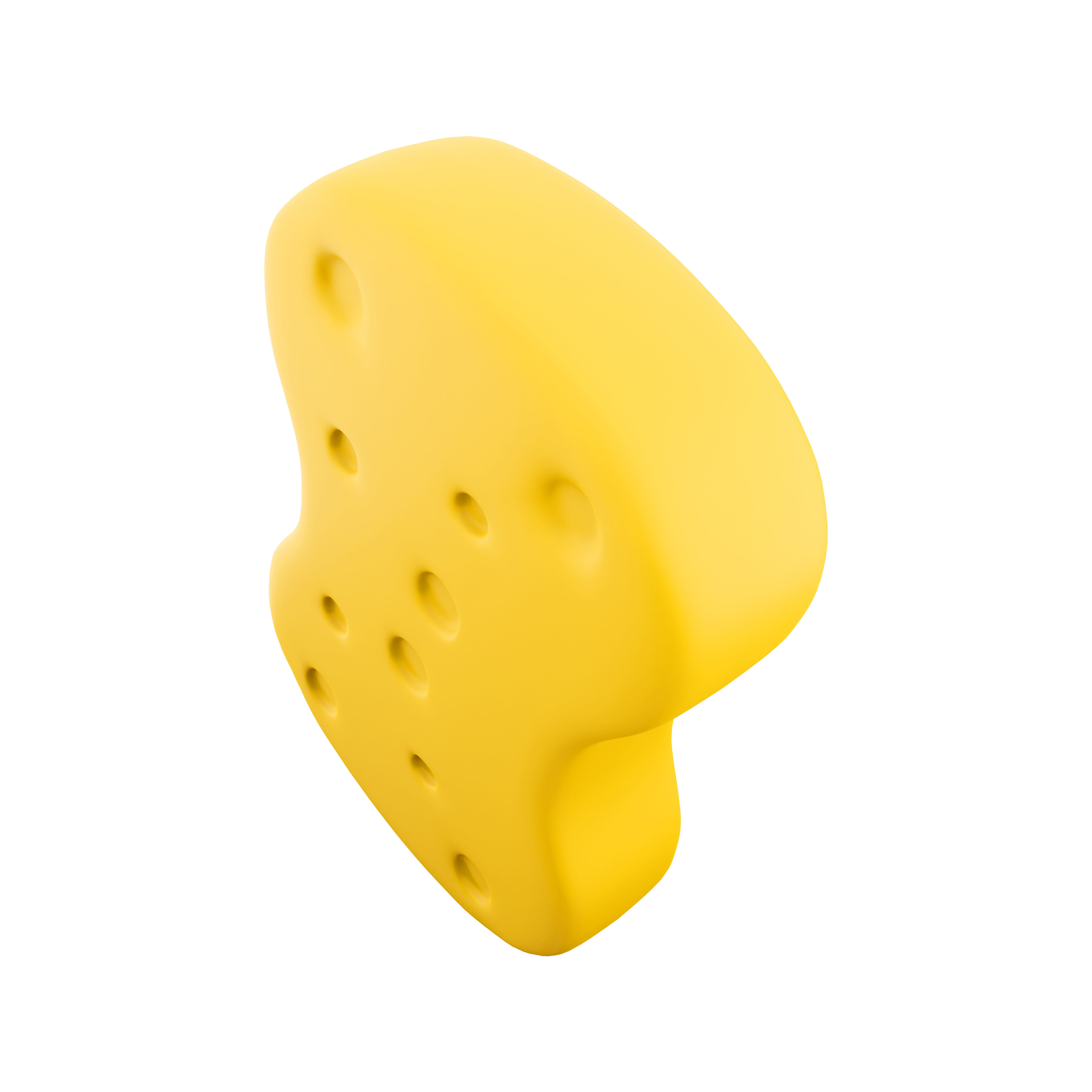 3d sponge cartoon icon 3D model_3
