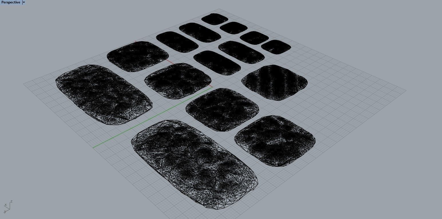 Shallow Crusted Landscapes 3D print model_10