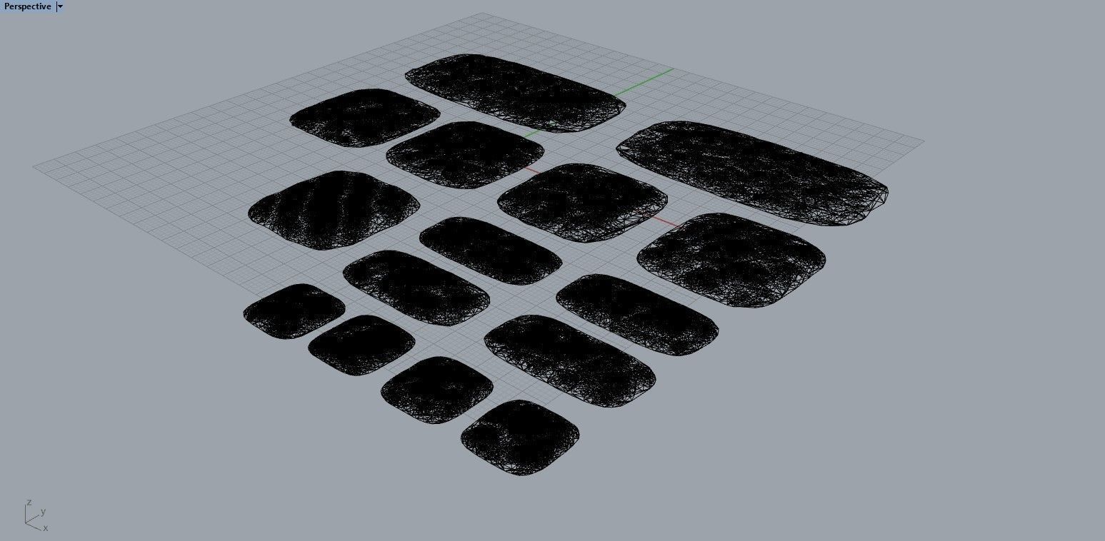 Shallow Crusted Landscapes 3D print model_2