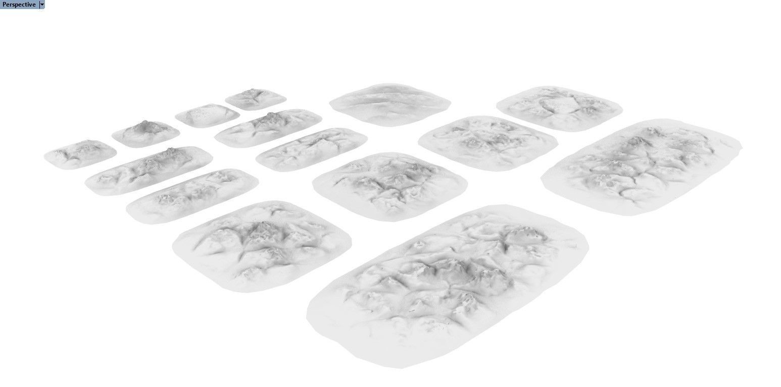 Shallow Crusted Landscapes 3D print model_5