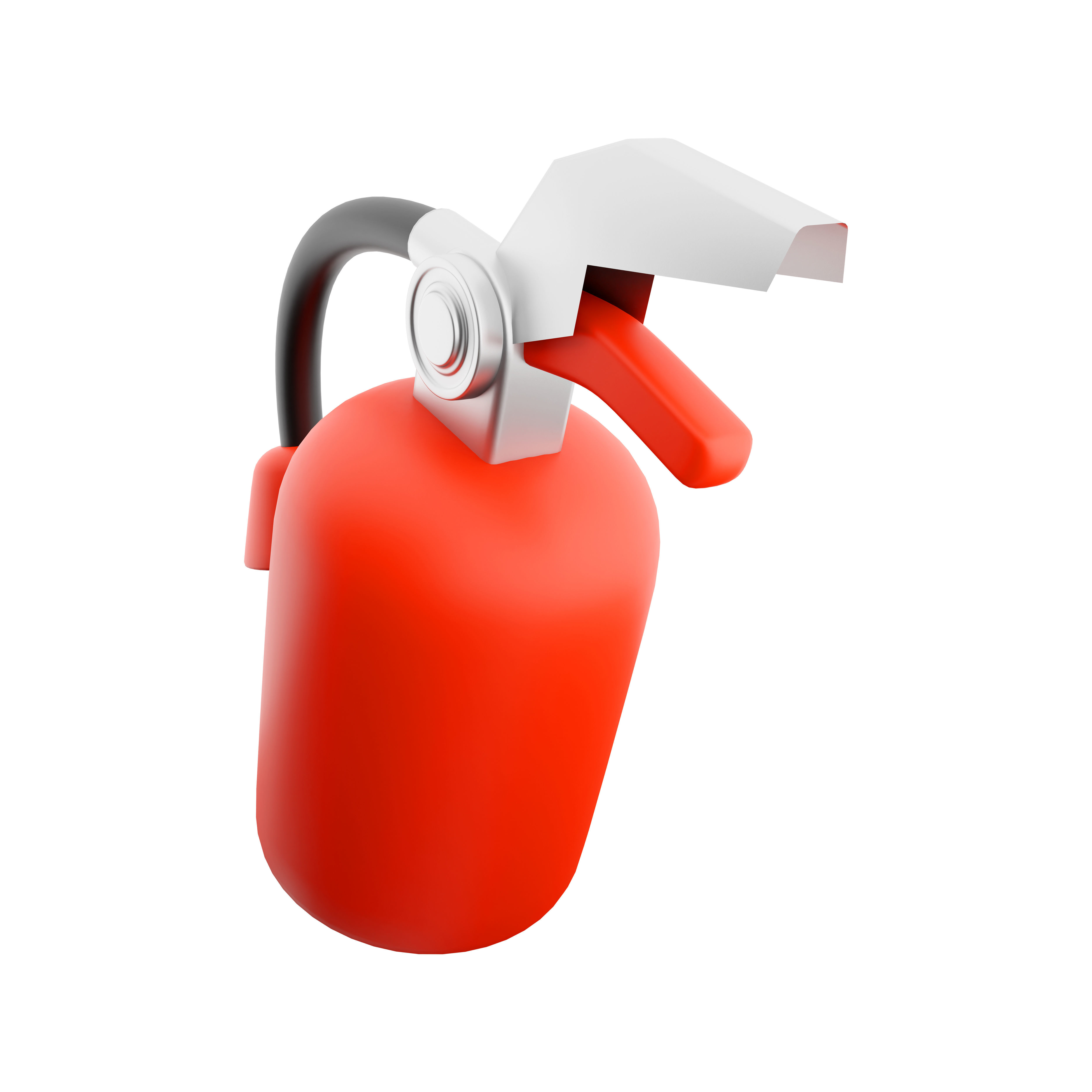 3d ire extinguisher icon 3D model_4