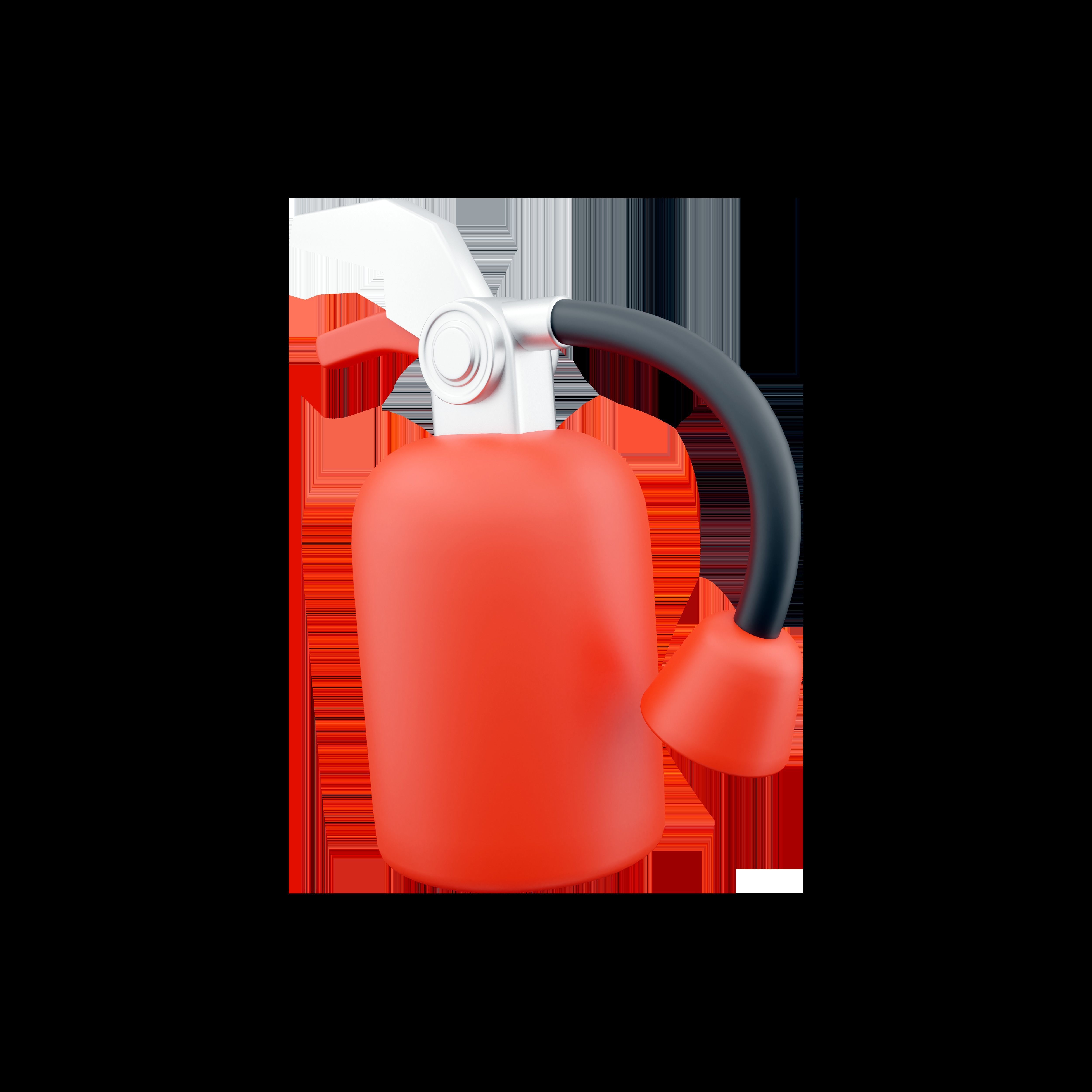 3d ire extinguisher icon 3D model_1