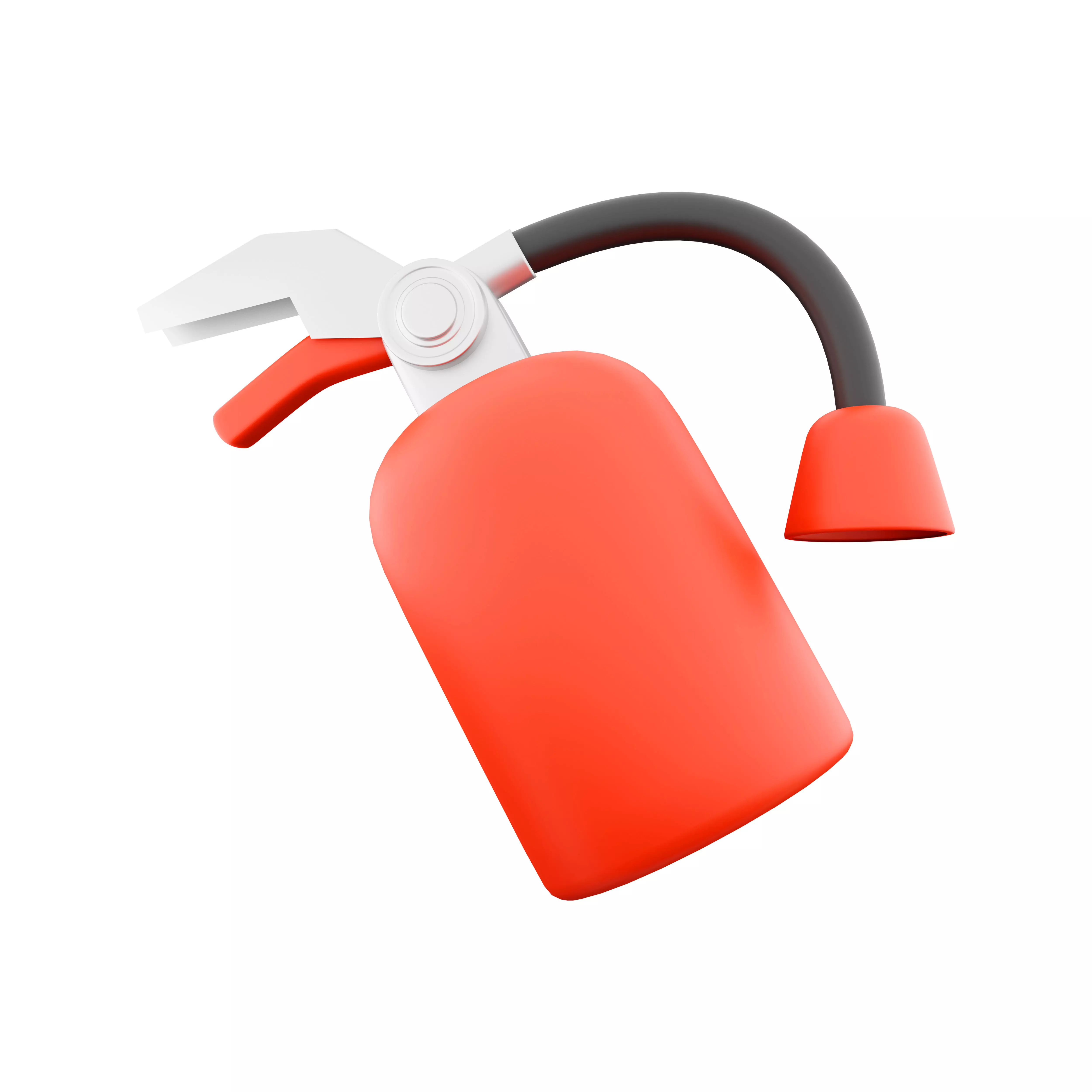 3d ire extinguisher icon 3D model_0