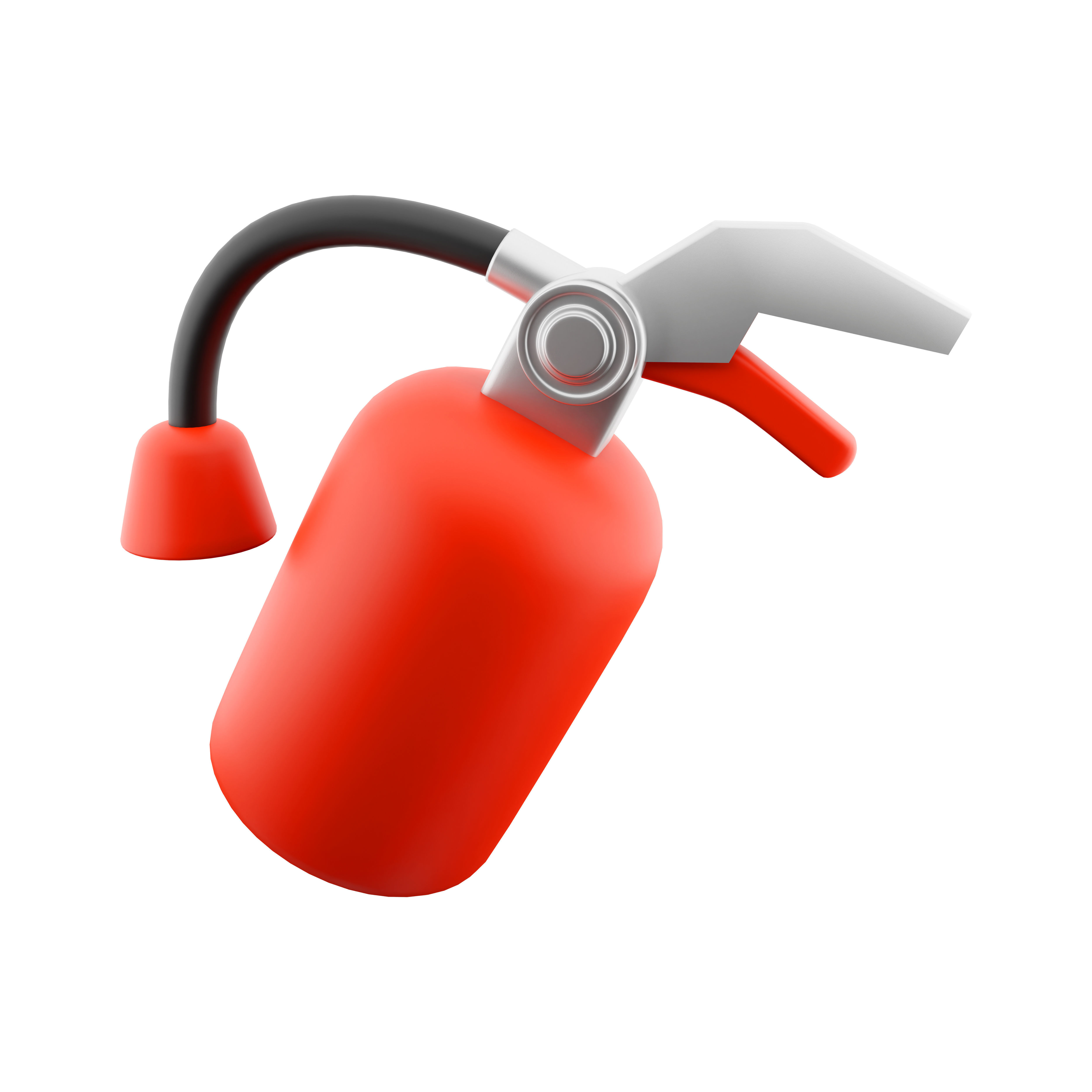 3d ire extinguisher icon 3D model_2