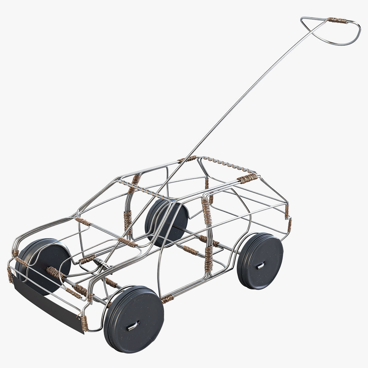 Wire Toy Car Concept 3D model | CGTrader