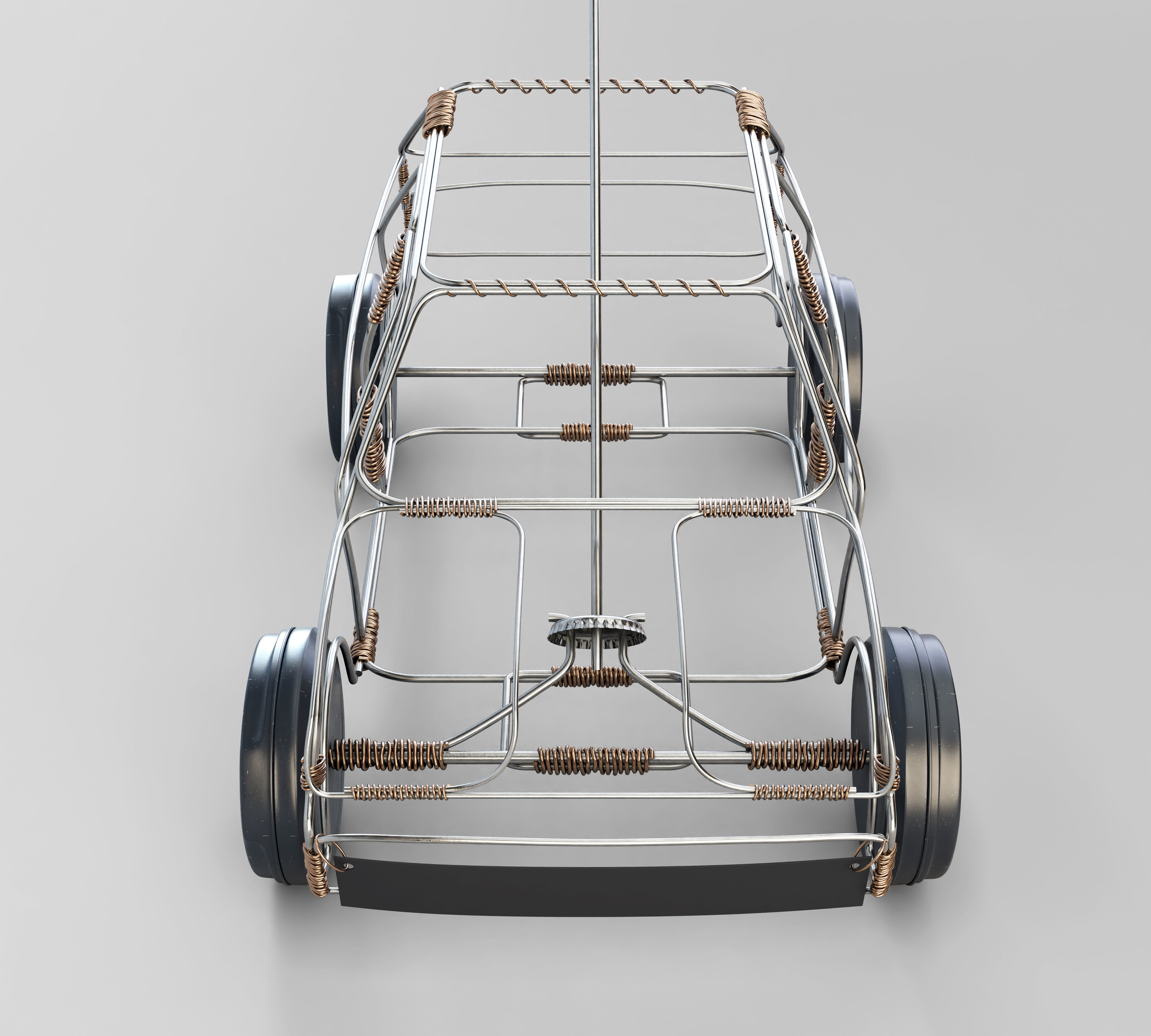 Wire Toy Car Concept 3D model | CGTrader