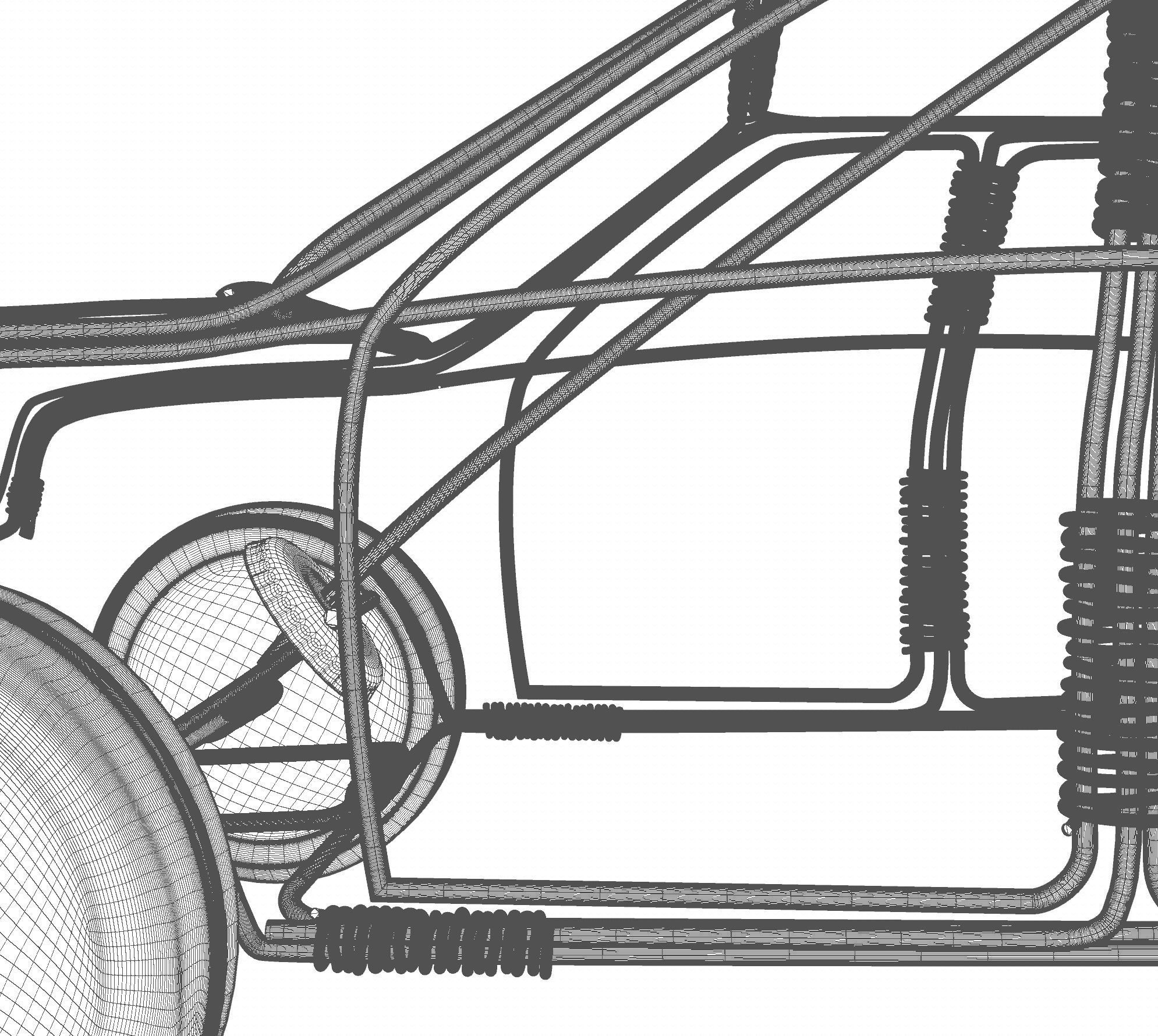Wire Toy Car Concept 3D model | CGTrader