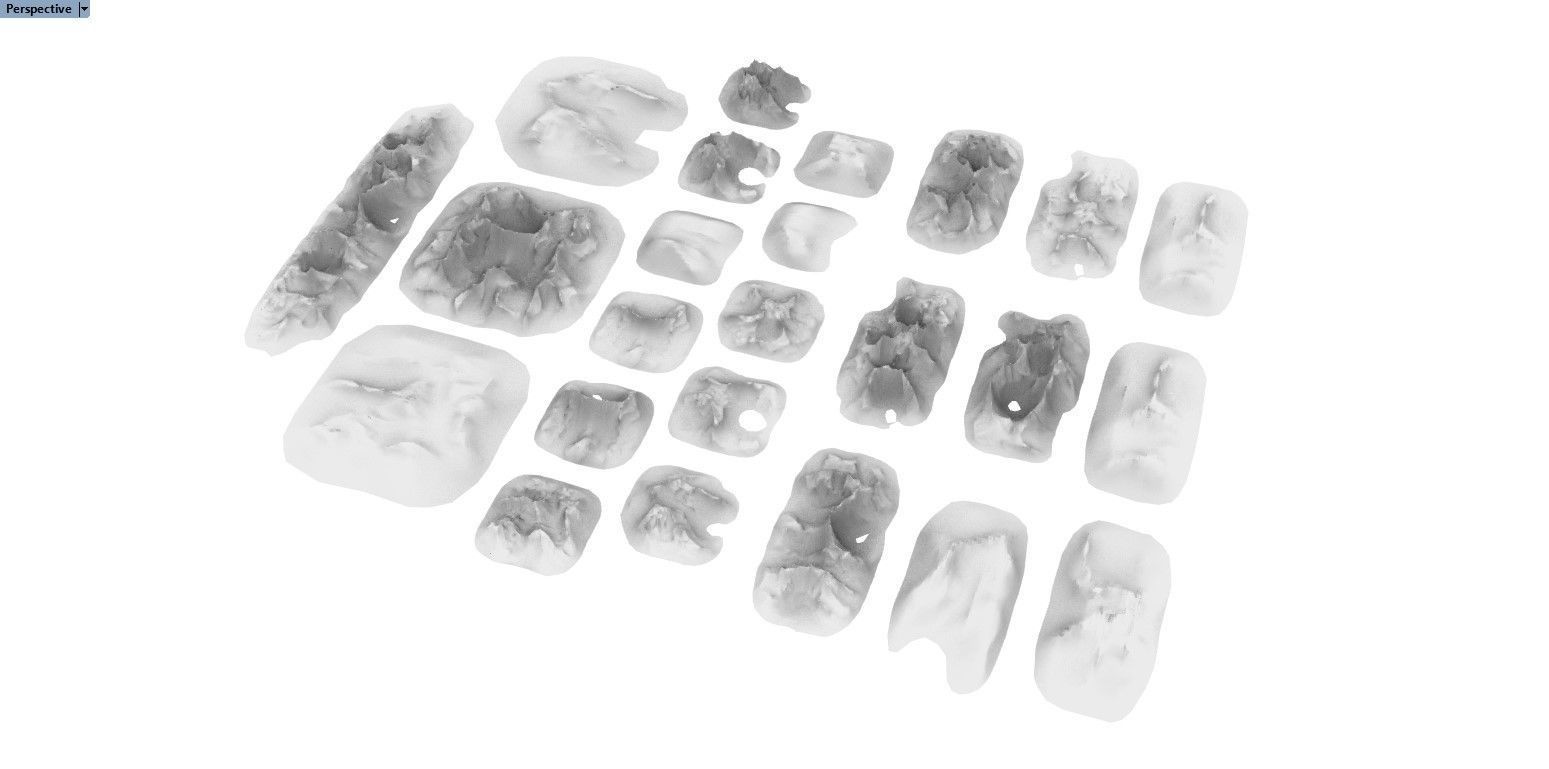 Sharp Eroded Terrain 3D print model_17