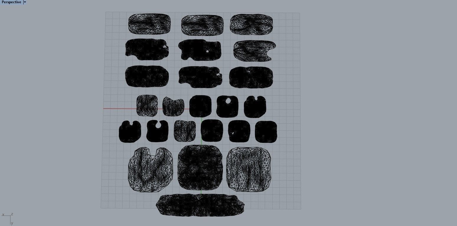 Sharp Eroded Terrain 3D print model_10