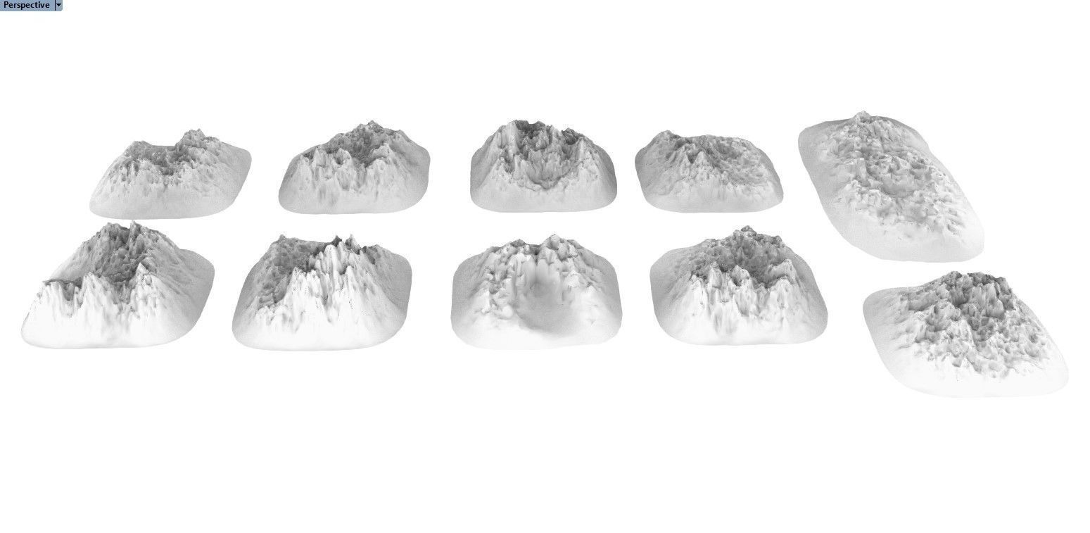 Small Sharp Rocky Obstacles 3D print model_3