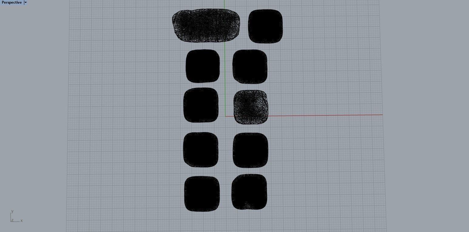 Small Sharp Rocky Obstacles 3D print model_17