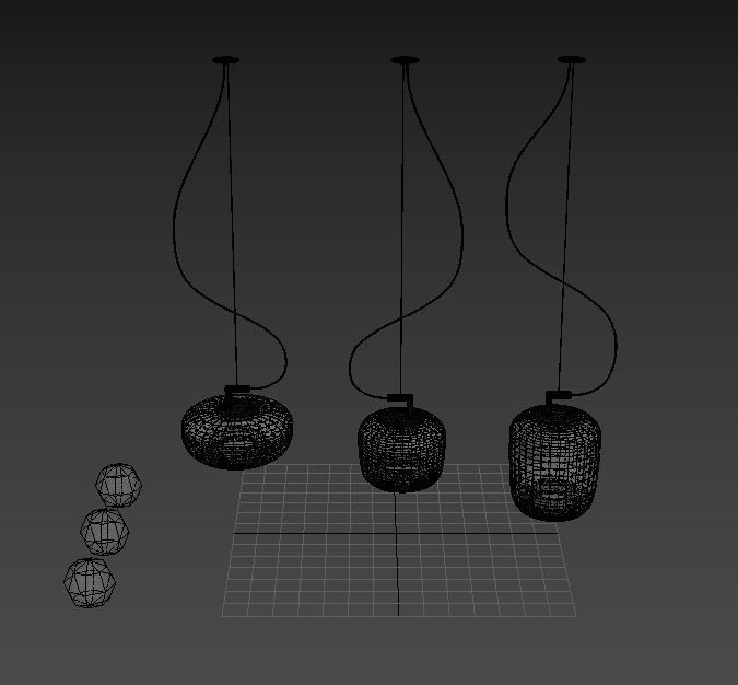 Pendant Lamp Brokis Double 3D model_8