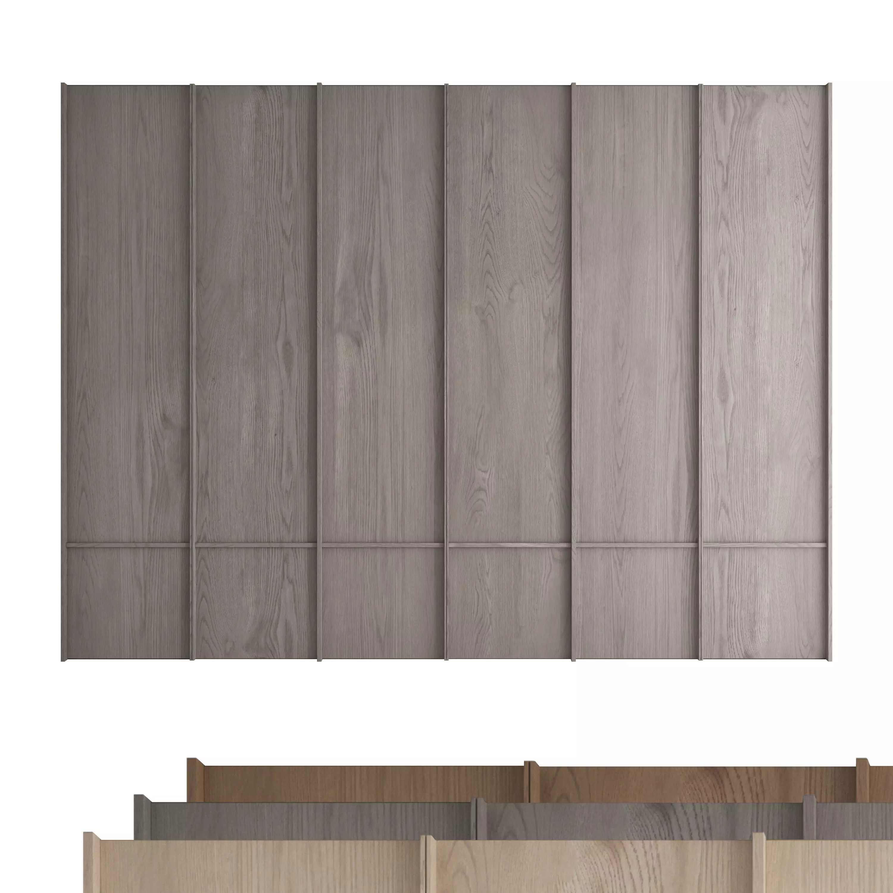 Wardrobe set 02 3D model_0