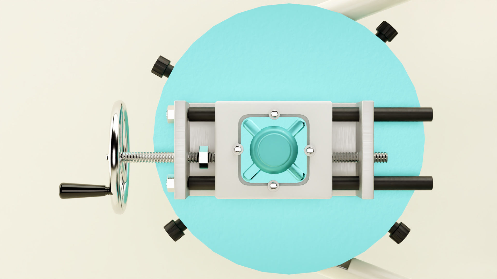 Band Knife Fabric Cutting Machine - 3D Model 3D model_14