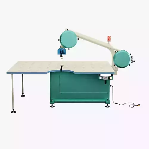 Band Knife Fabric Cutting Machine - 3D Model 3D model