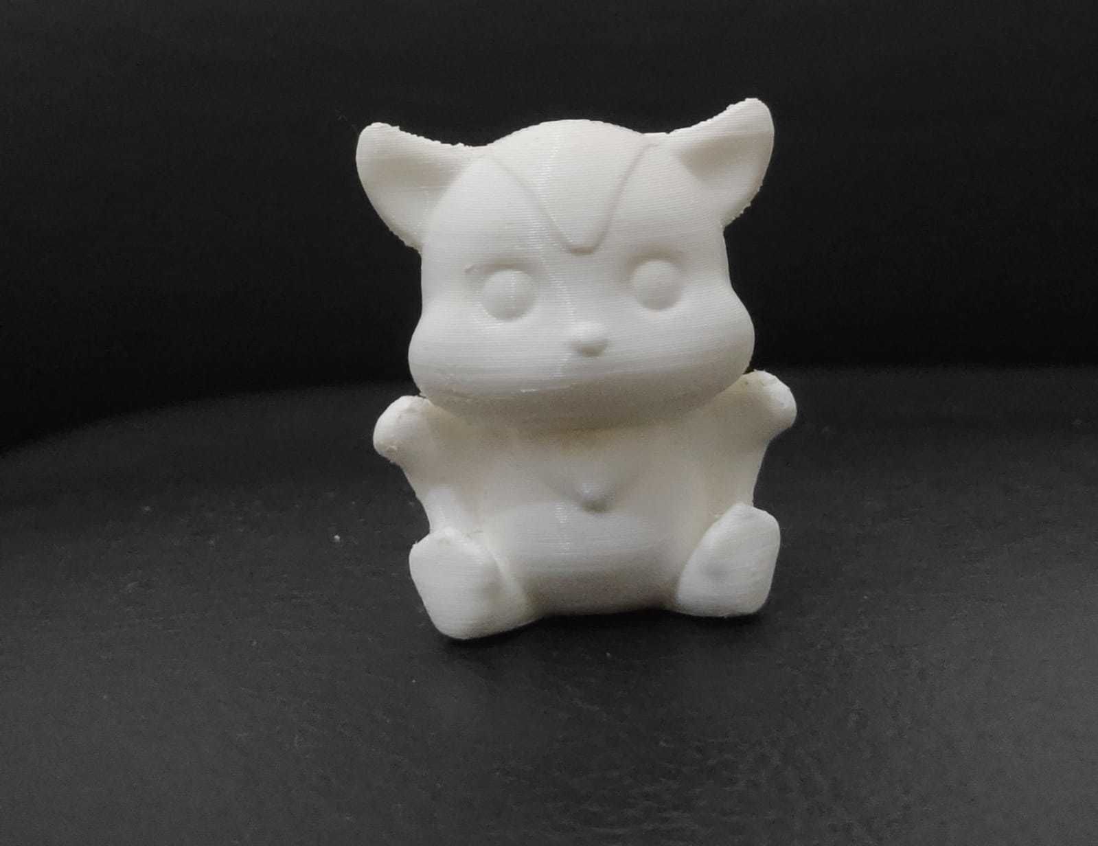 Sitting Flying Squirrel  3D print model_4