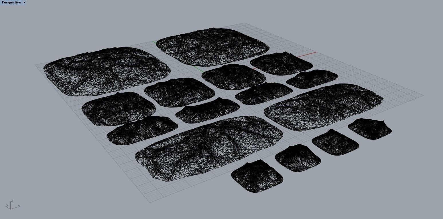 Tall Desert Hills 3D print model_19