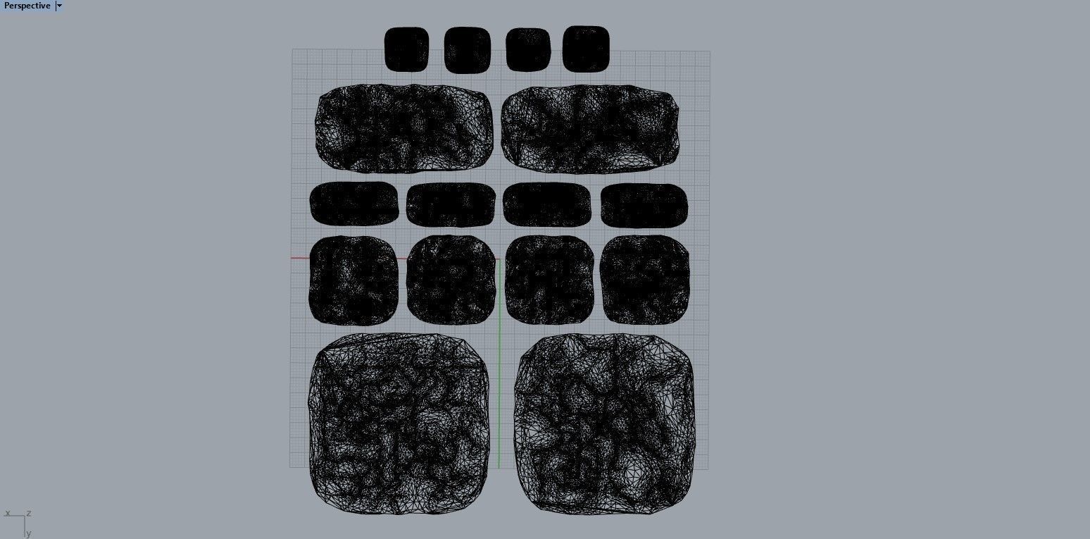 Tall Desert Hills 3D print model_11