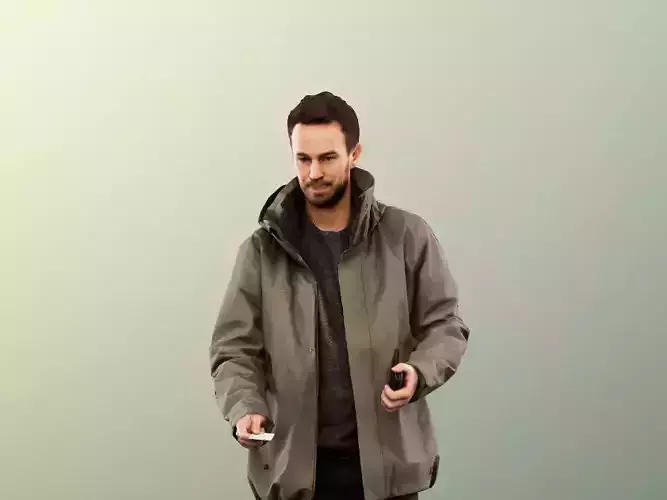 Fabio 13071 - Standing Casual Man Paying 